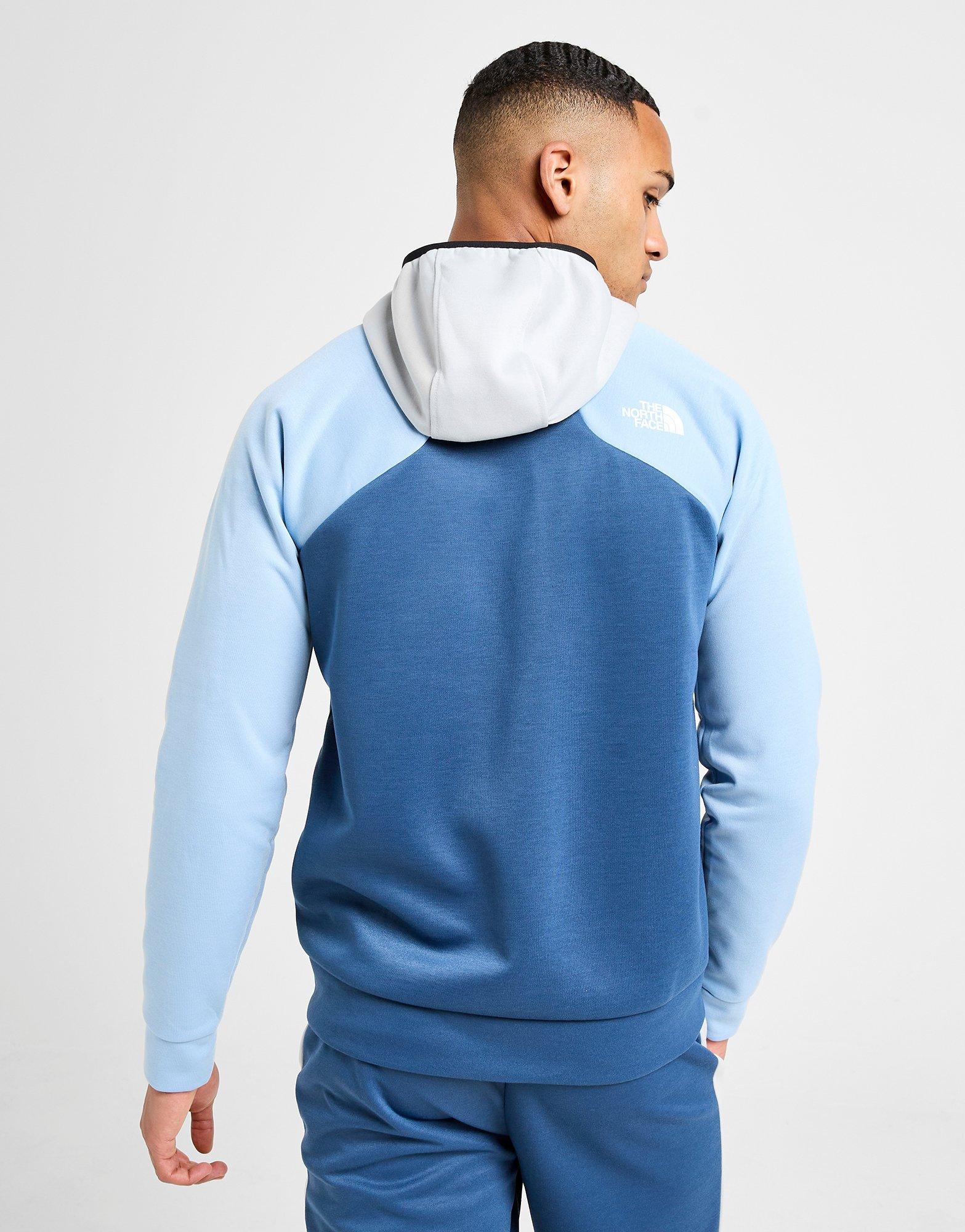 Blue The North Face Tek Full Zip Hoodie - JD Sports Global