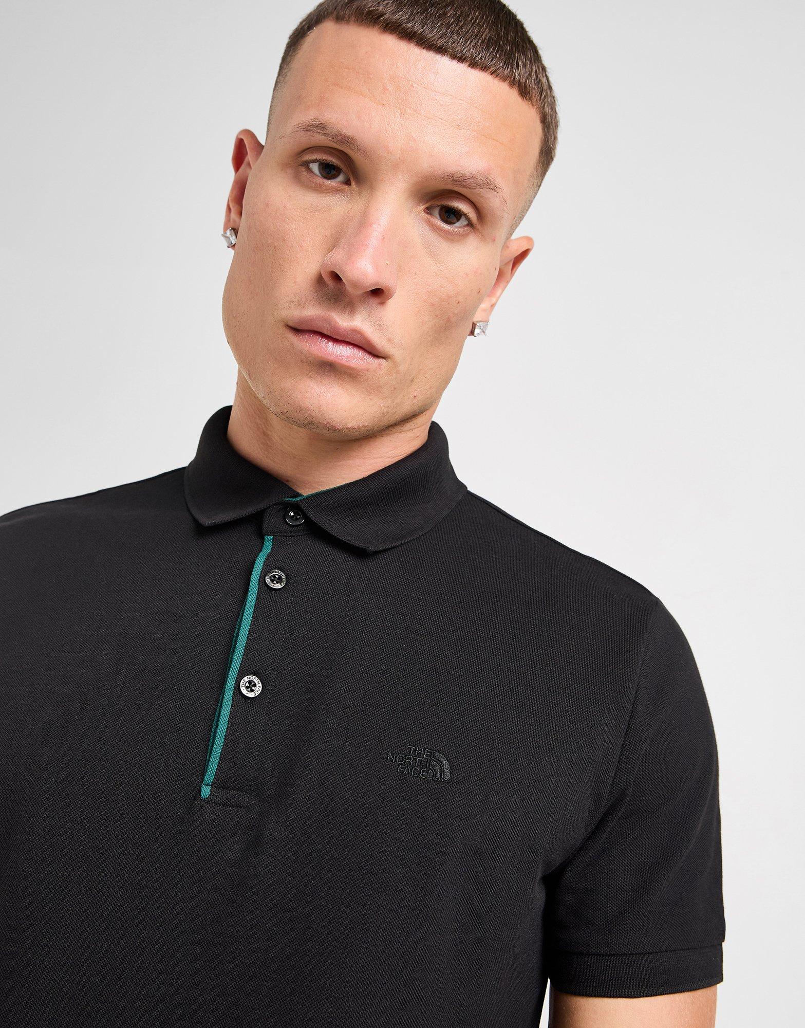 Black The North Face Premium Slim Polo Shirt - JD Sports Global