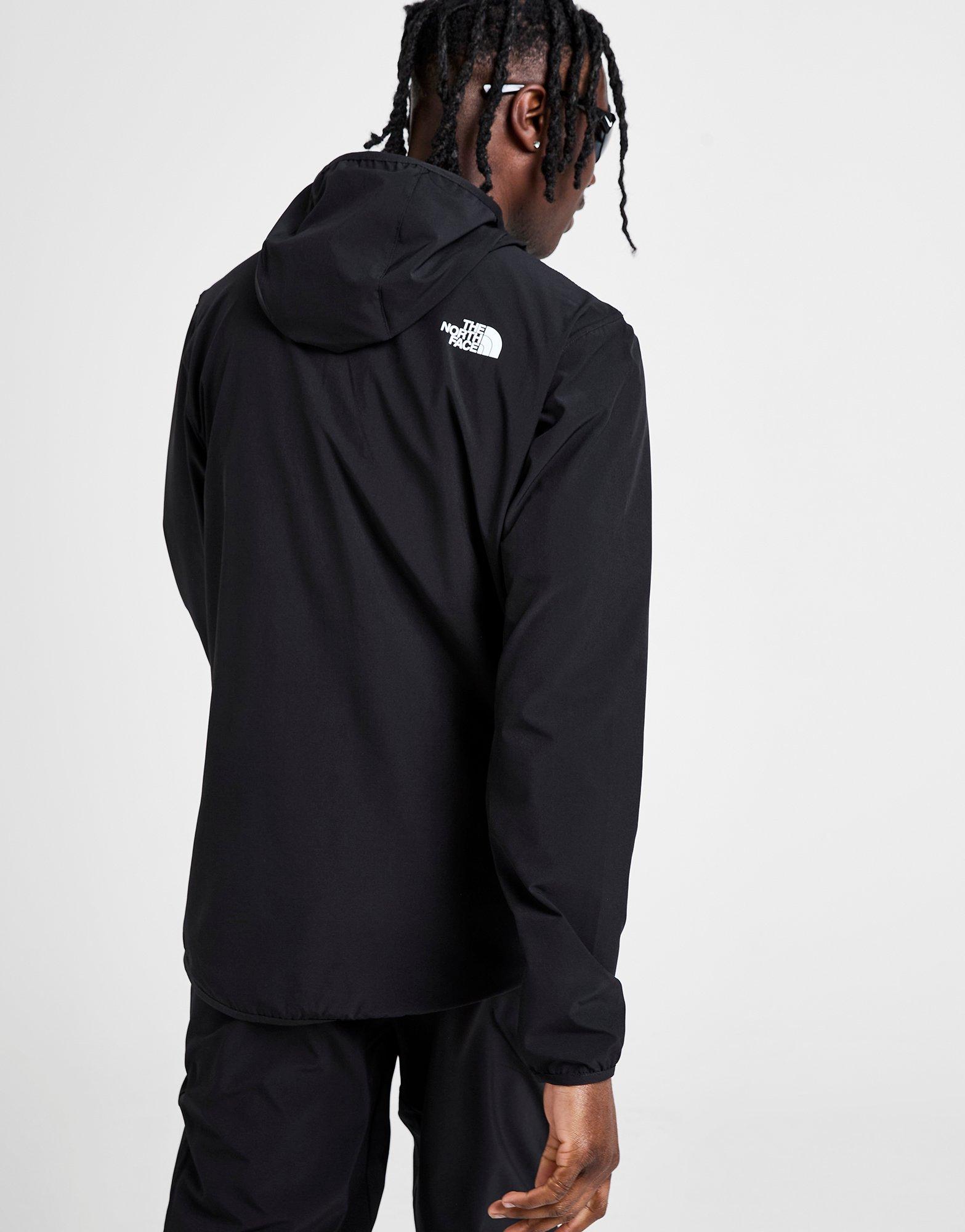 Black The North Face 24/7 Full Zip Woven Hooded Jacket - JD