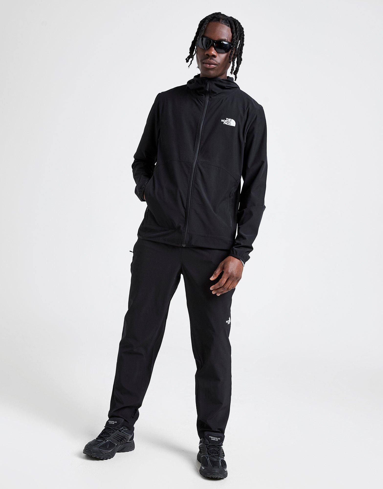Black The North Face 24/7 Full Zip Woven Hooded Jacket - JD