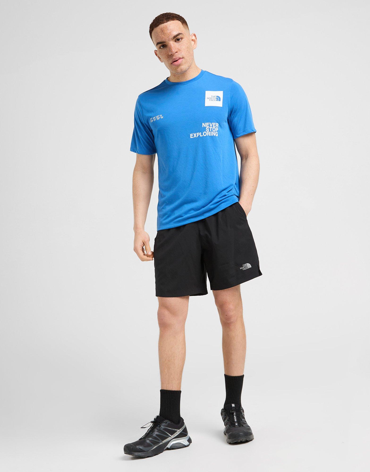 The North Face men's Mountain Foundation Coordinates T-Shir