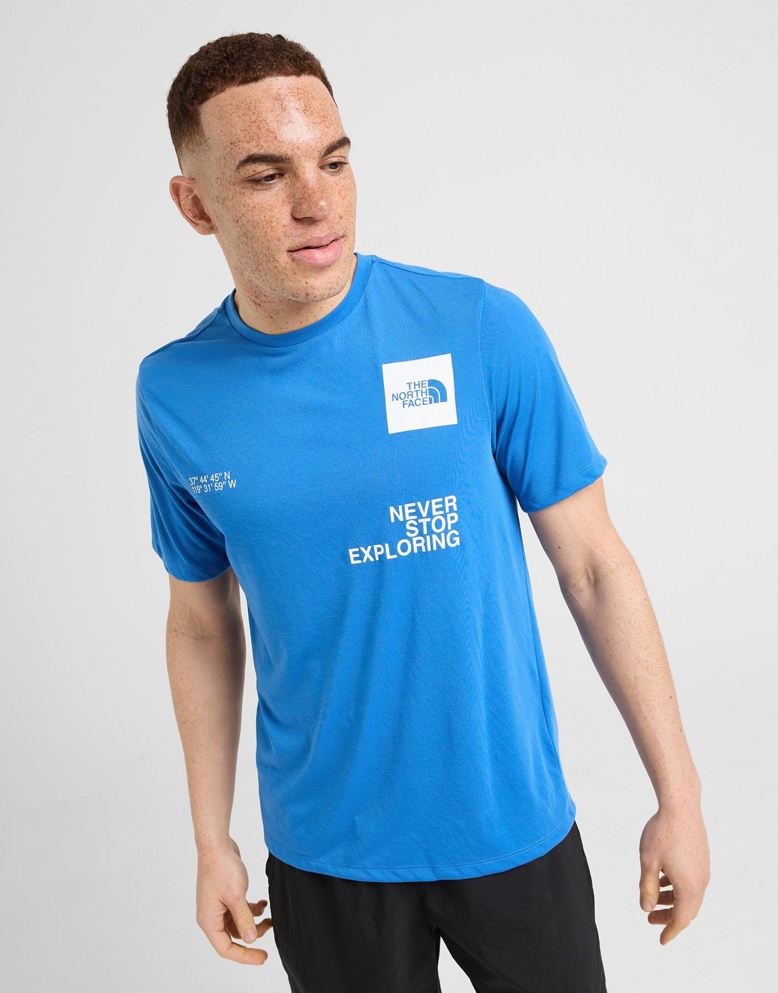 The North Face men's Mountain Foundation Coordinates T-Shir