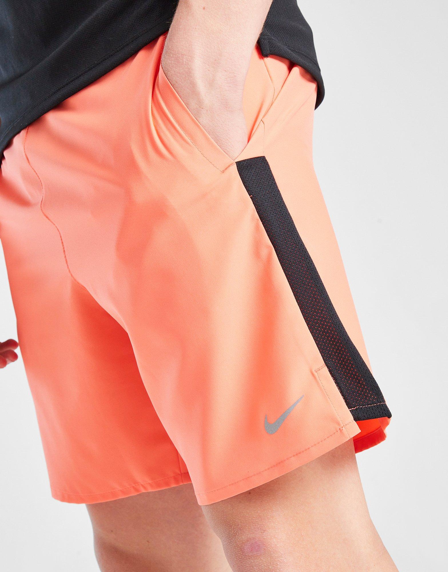 Orange Nike Challenger Shorts Junior - JD Sports Global