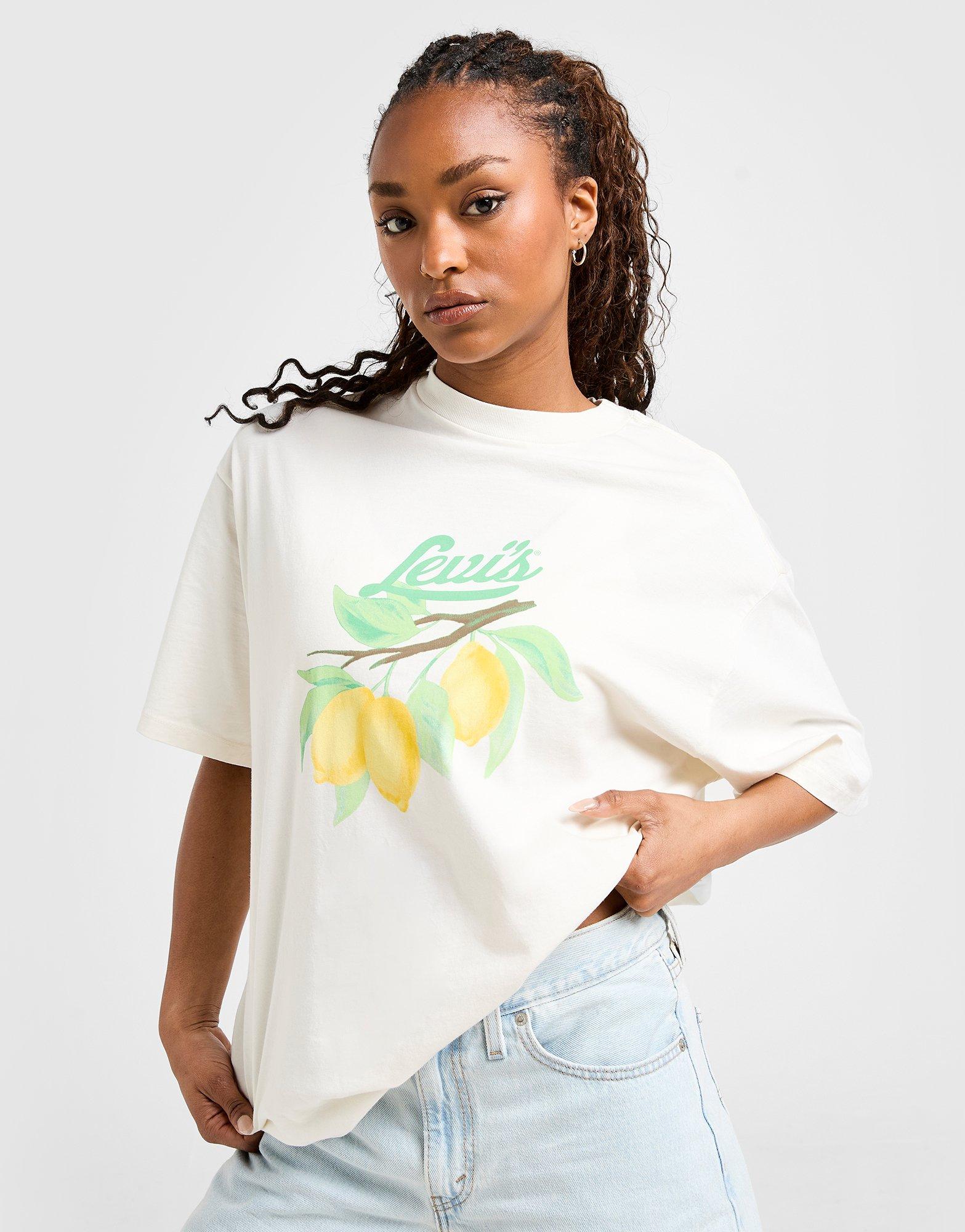 LEVI'S Lemon Graphic Boyfriend T-Shirt