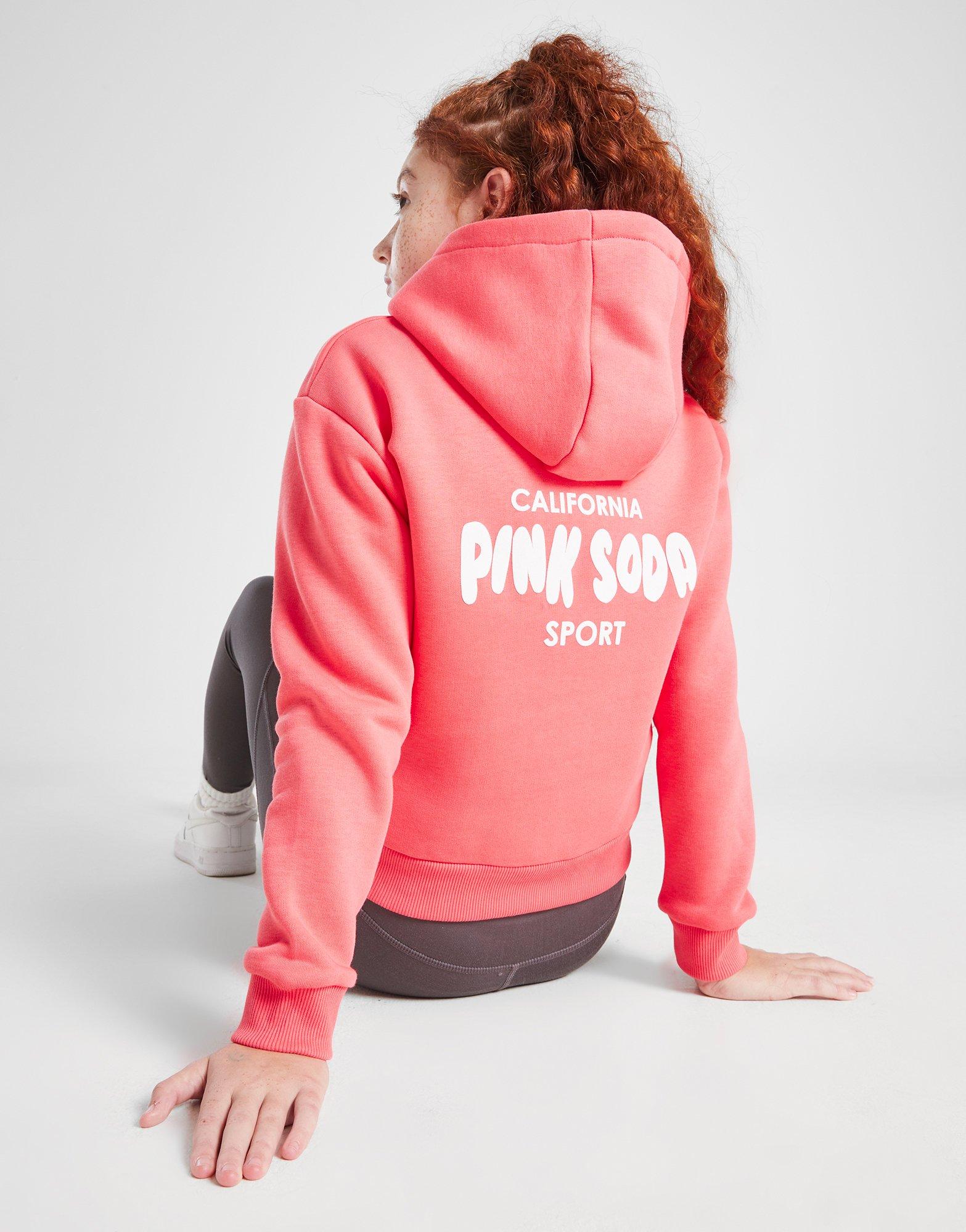 Pink Pink Soda Sport Girls Venice Overhead Hoodie Junior JD Sports UK