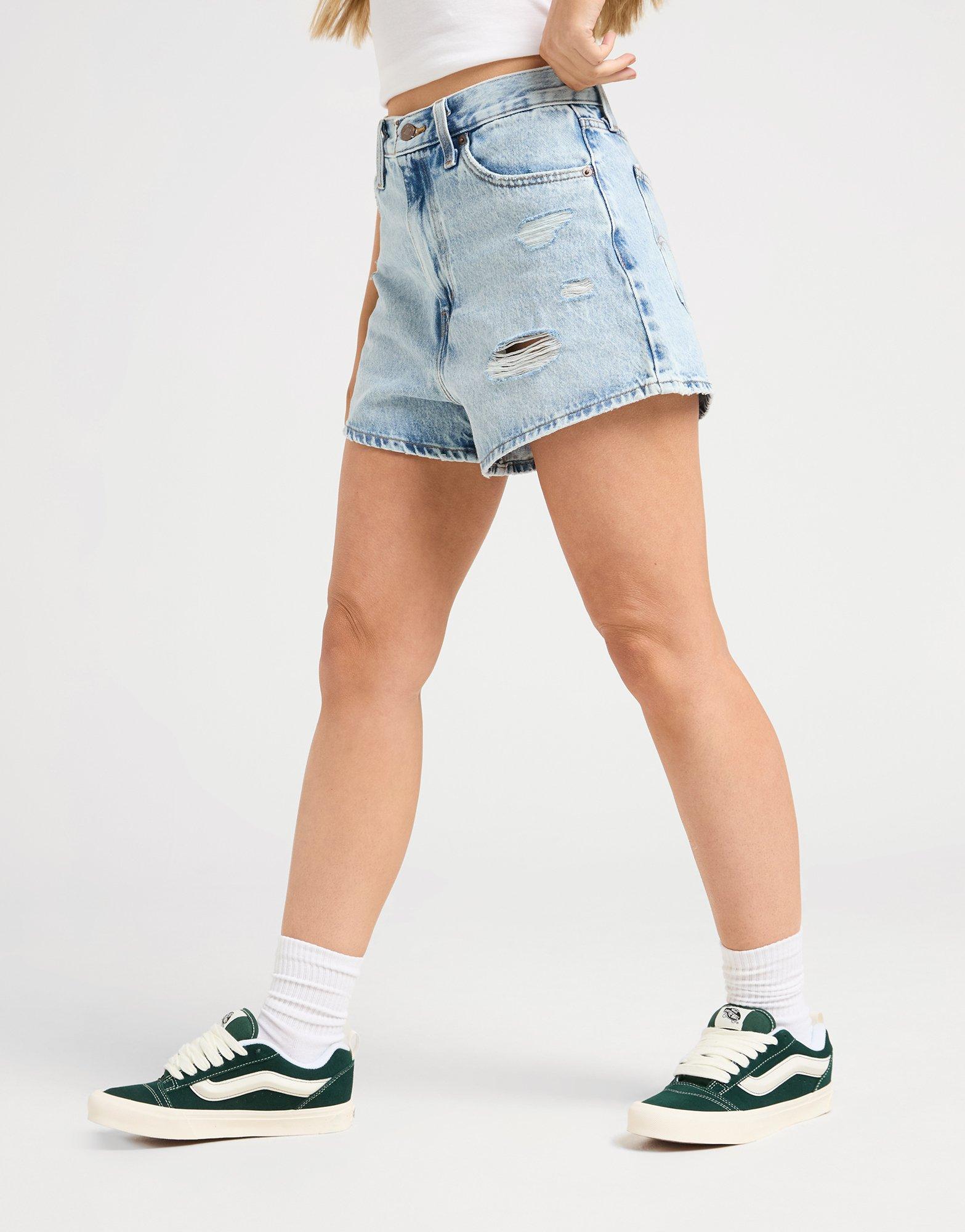 LEVI'S High Waisted Mom Shorts