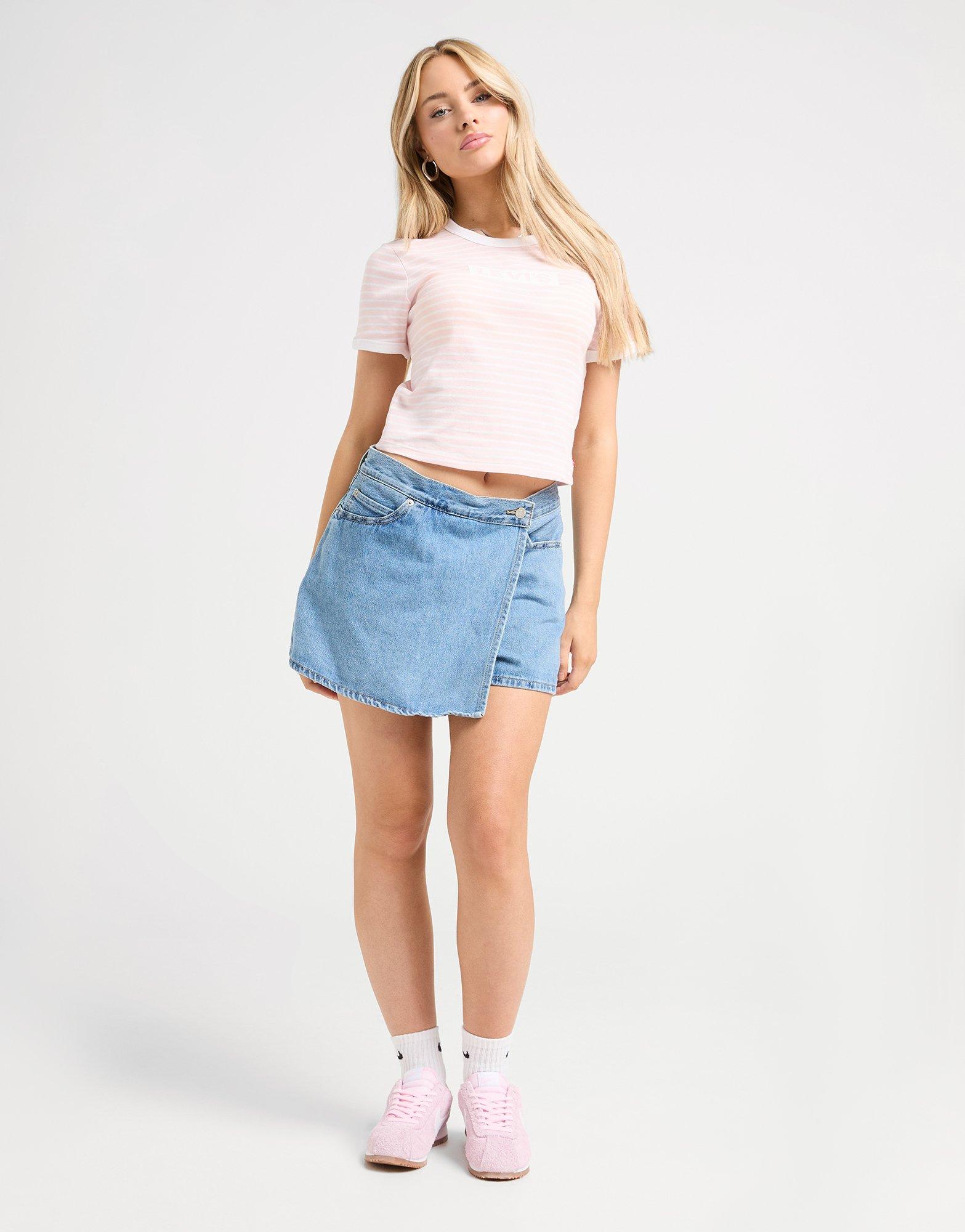 LEVI'S Denim Wrap Skort