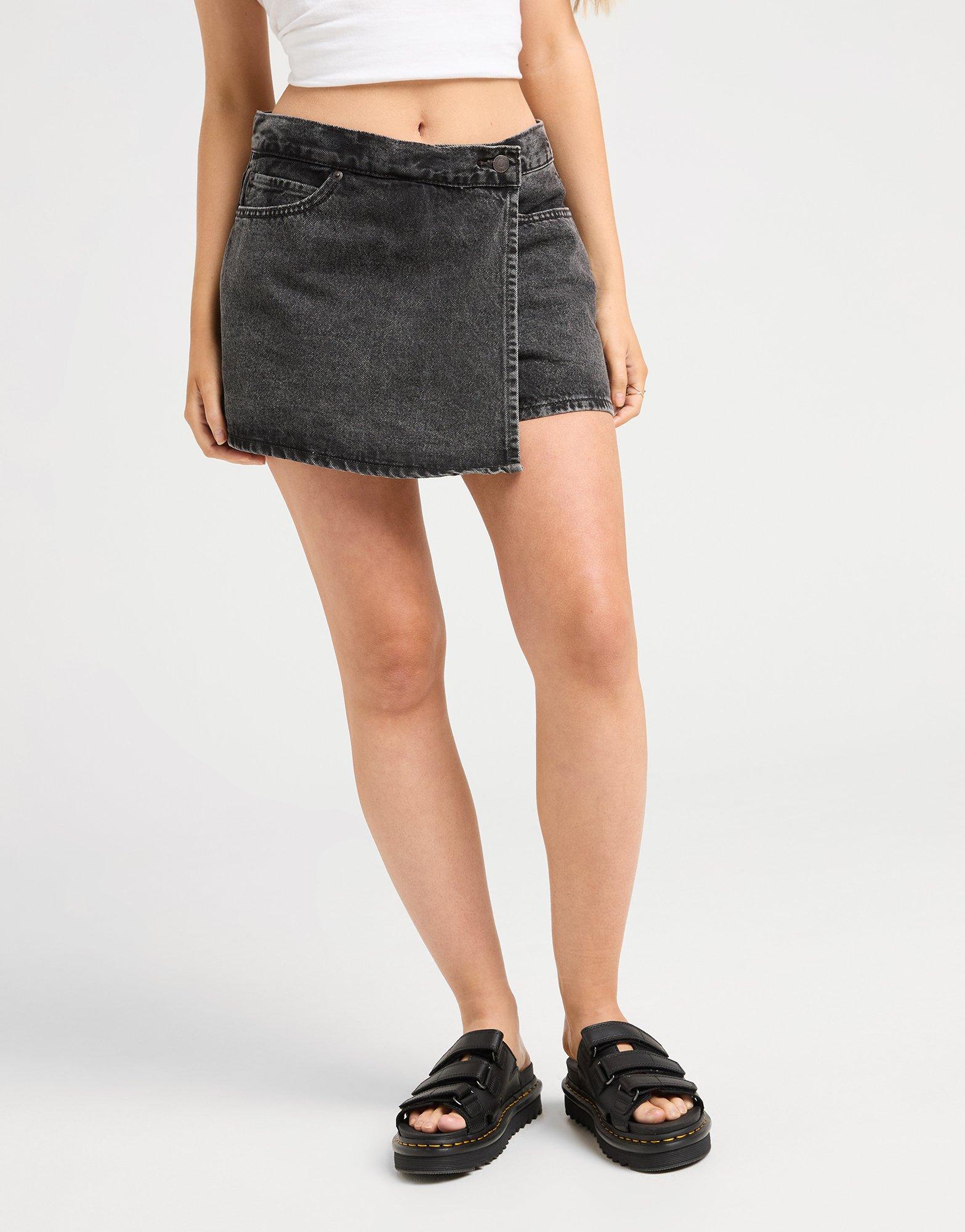 LEVI'S Denim Wrap Skort
