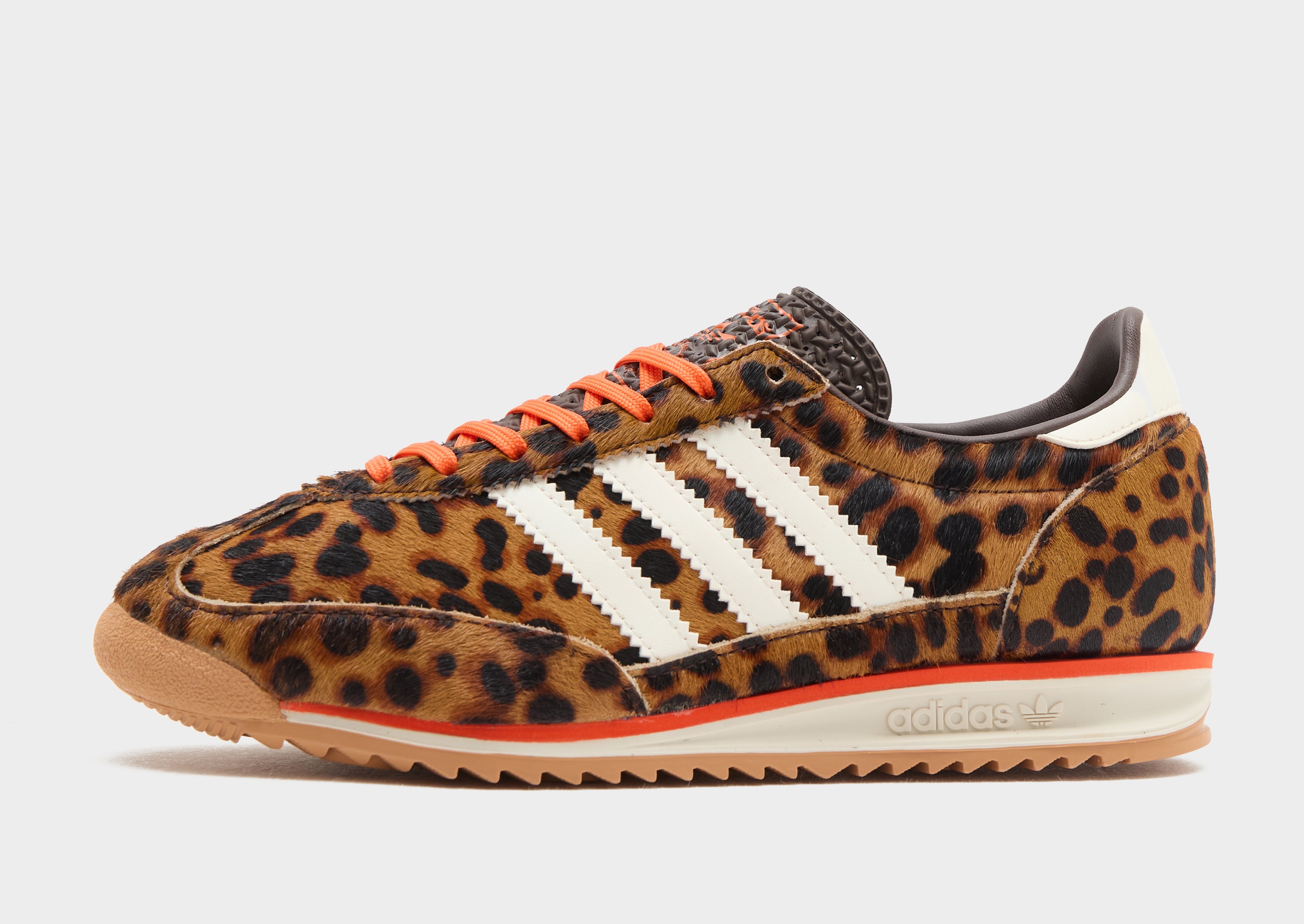 Brown adidas Originals SL 72 OG Animal Print JD Sports UK