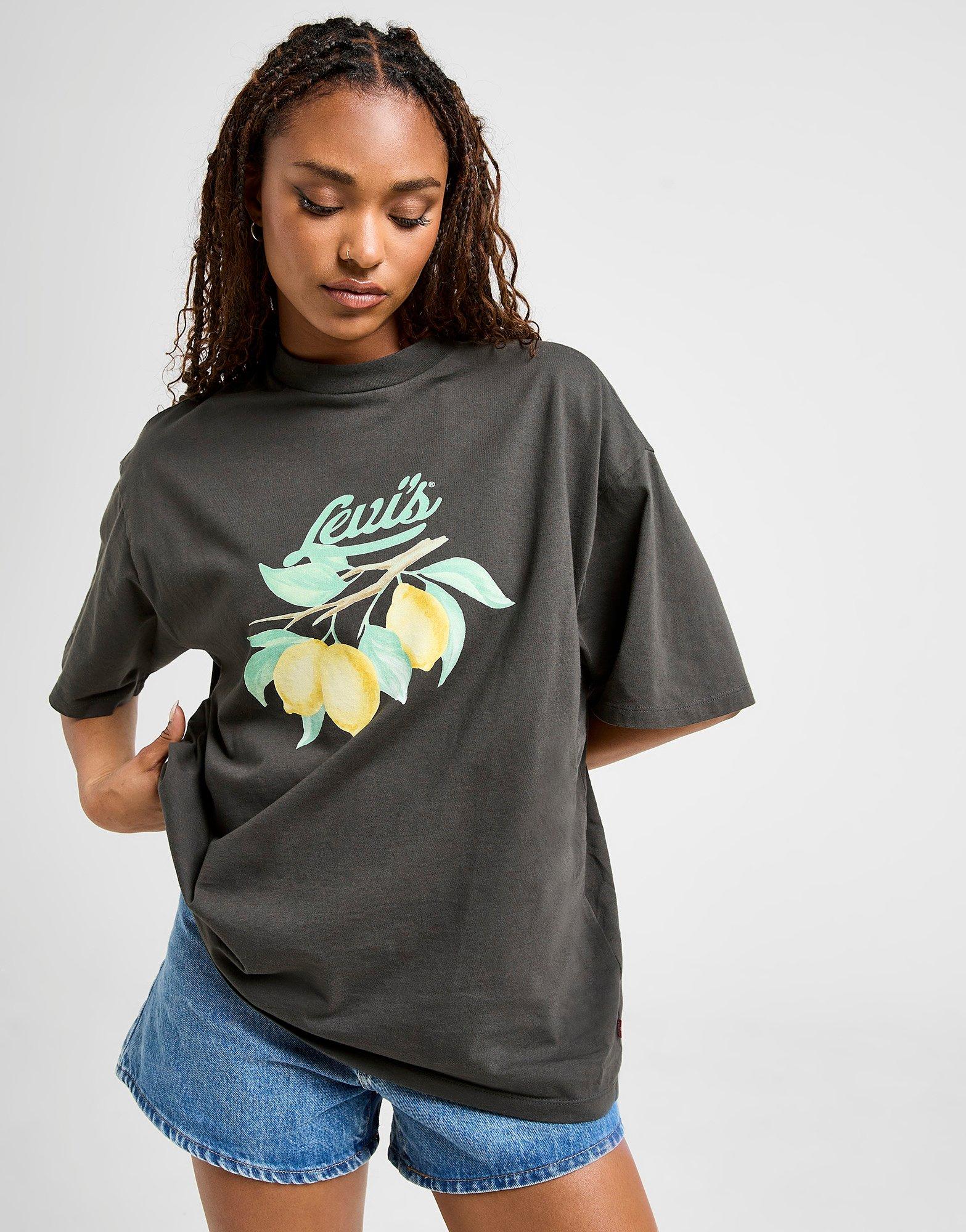 LEVI'S Lemon Graphic Boyfriend T-Shirt