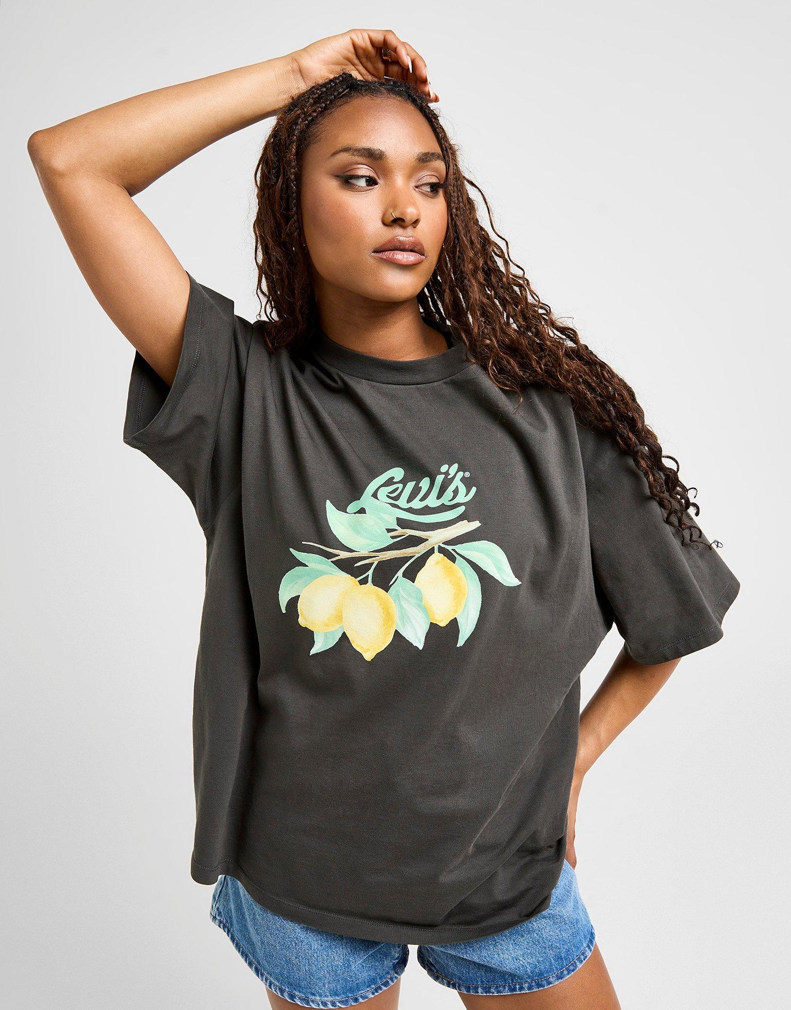 LEVI'S Lemon Graphic Boyfriend T-Shirt