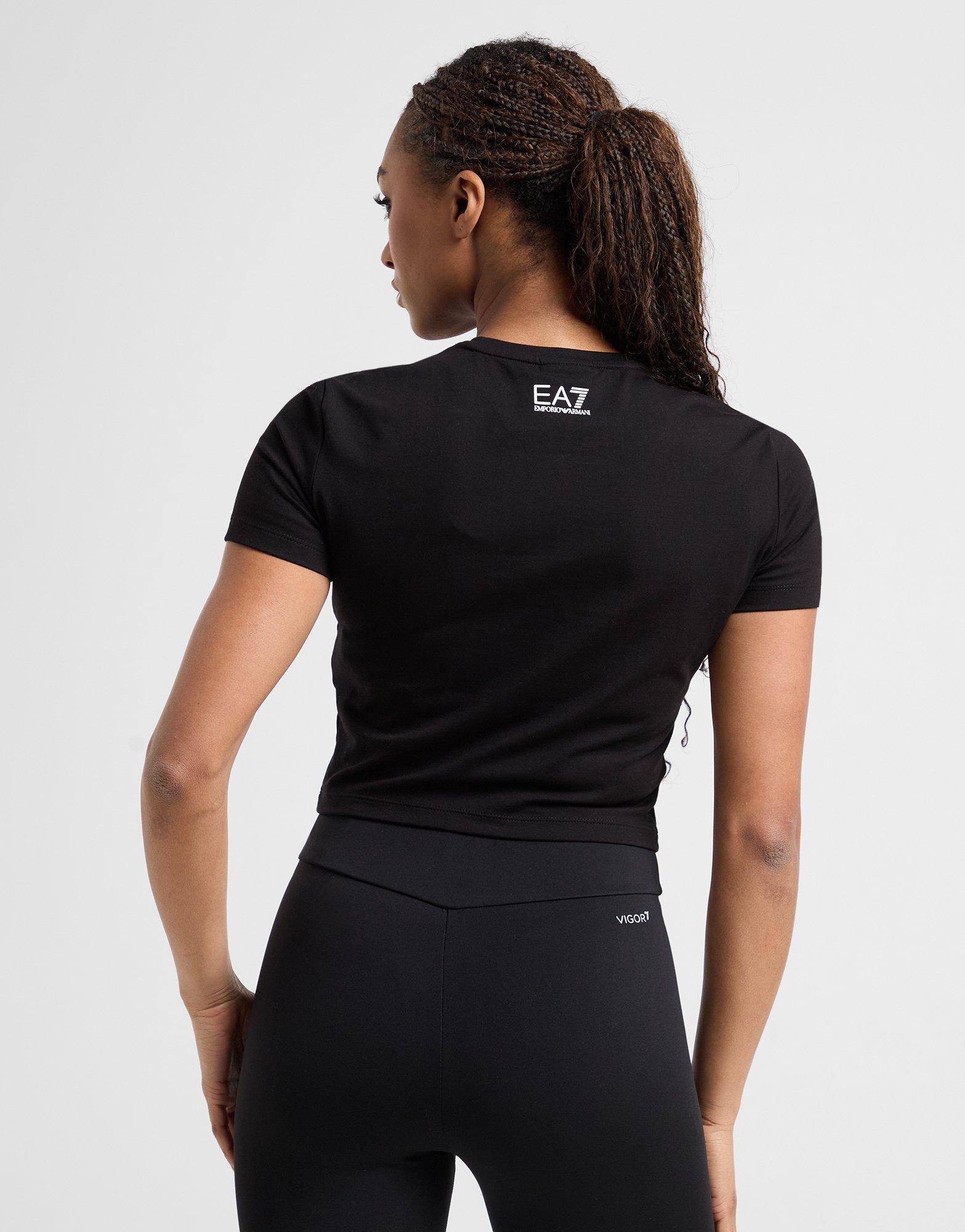 EA7 Emporio Armani Logo Slim Crop T-Shirt