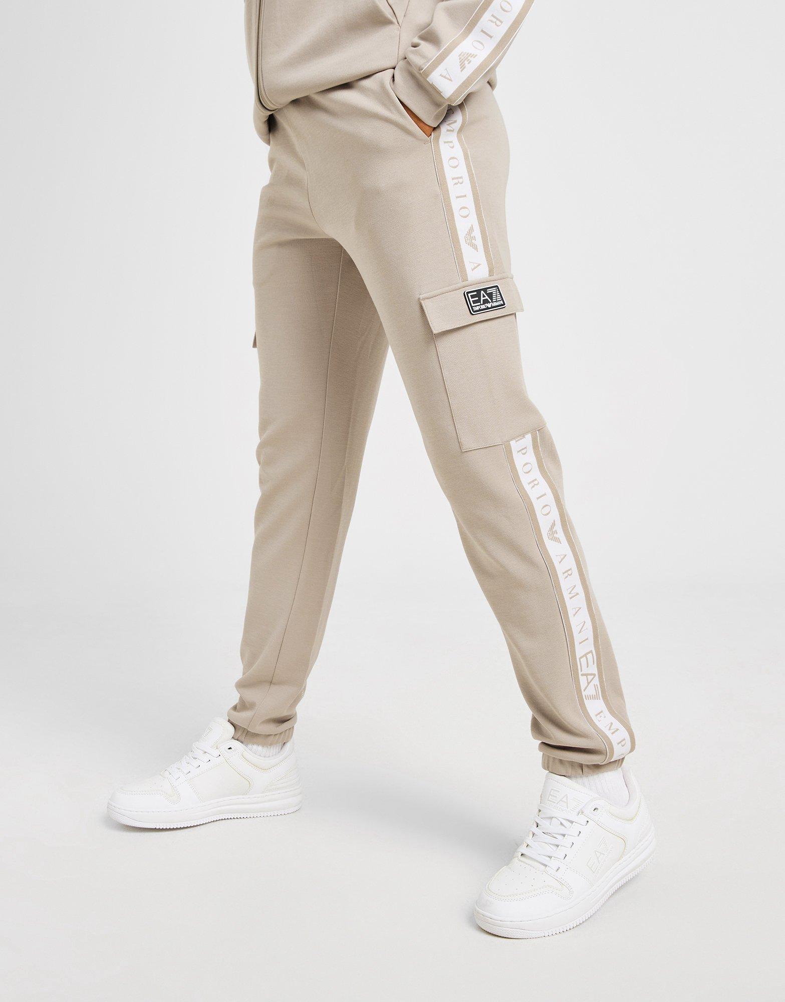 Brown EA7 Emporio Armani Ventus Cargo Track Pants | JD Sports UK
