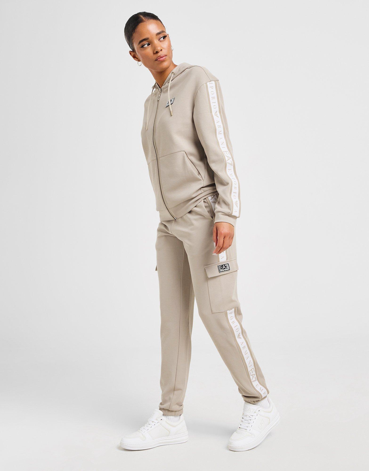 パンツ emporio armani archive pants brown Emporio Armani TROUSER - Chinos - beige - Zalando.co.uk