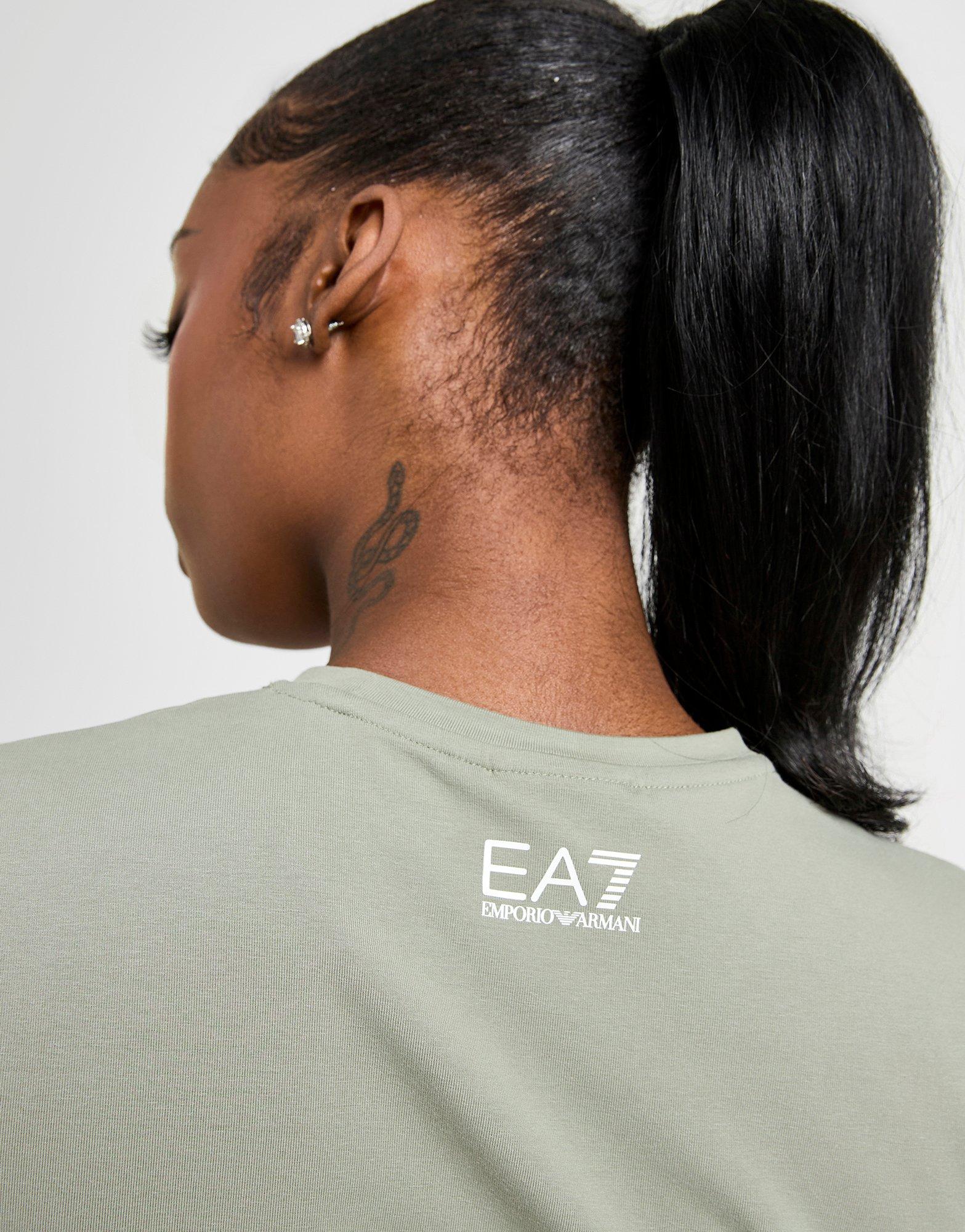 EA7 Emporio Armani Logo Slim Crop T-Shirt