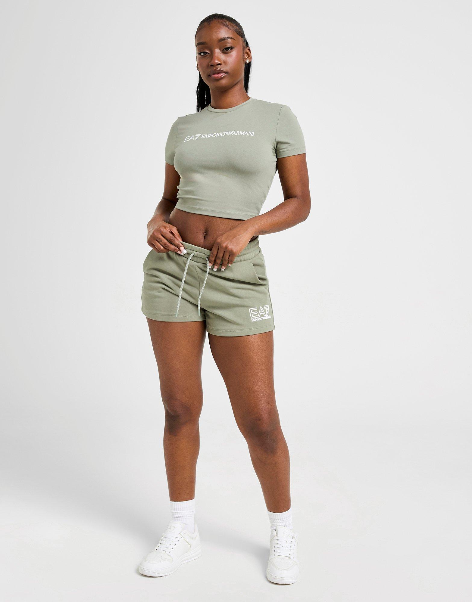 EA7 Emporio Armani Shine Logo Shorts