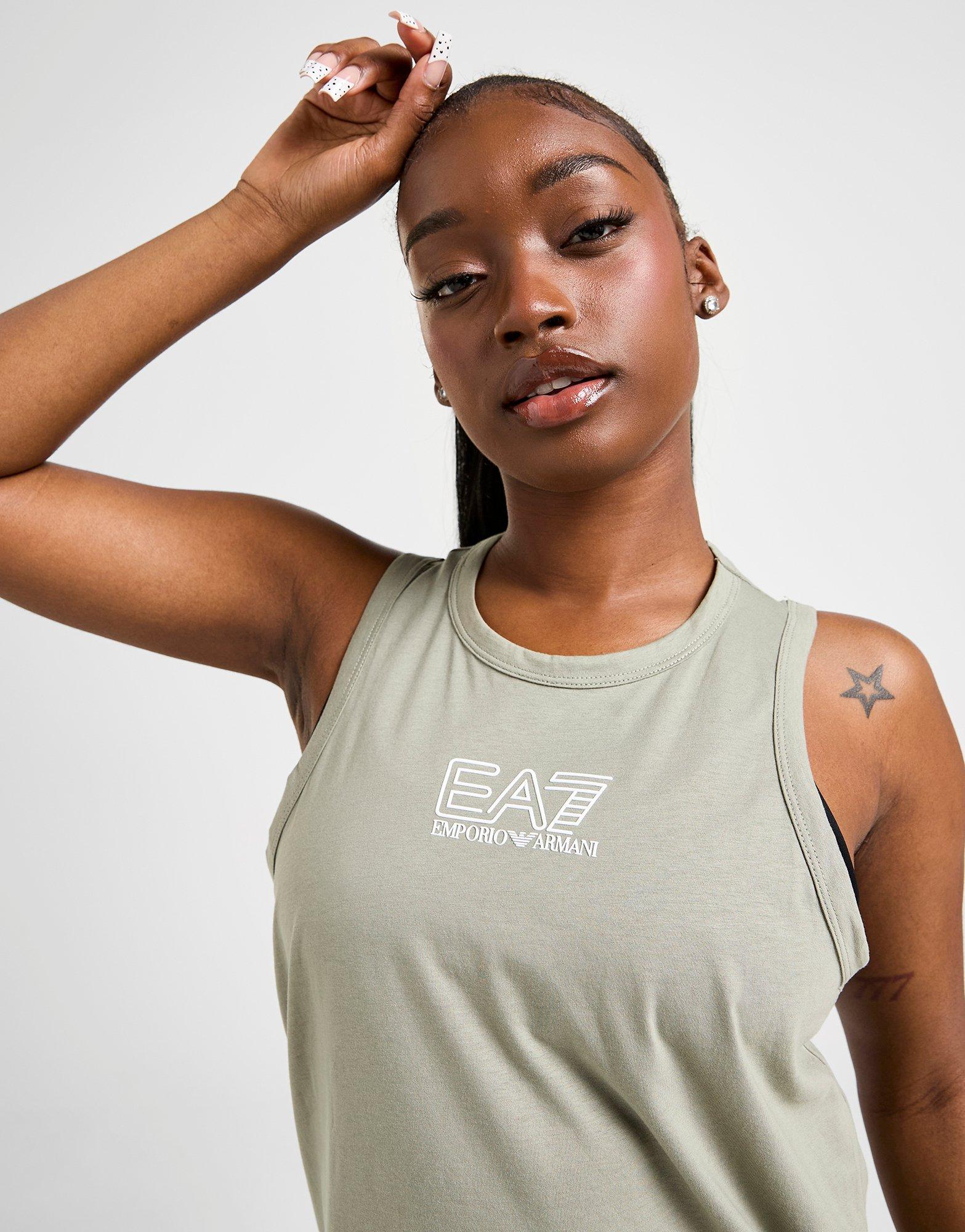 EA7 Emporio Armani Shine Logo Tank Top