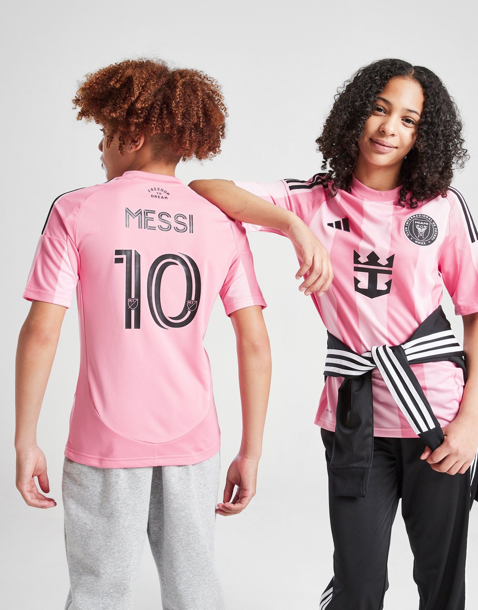 Pink adidas Inter Miami CF 2025/26 Messi #10 Home Shirt