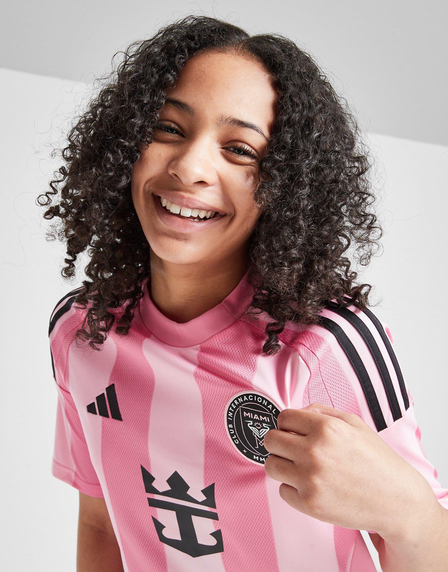 【セカンドモデル】Inter Miami Messi 10 シャツ Pink adidas Inter Miami CF 2025/26 Messi #10 Home Shirt - JD