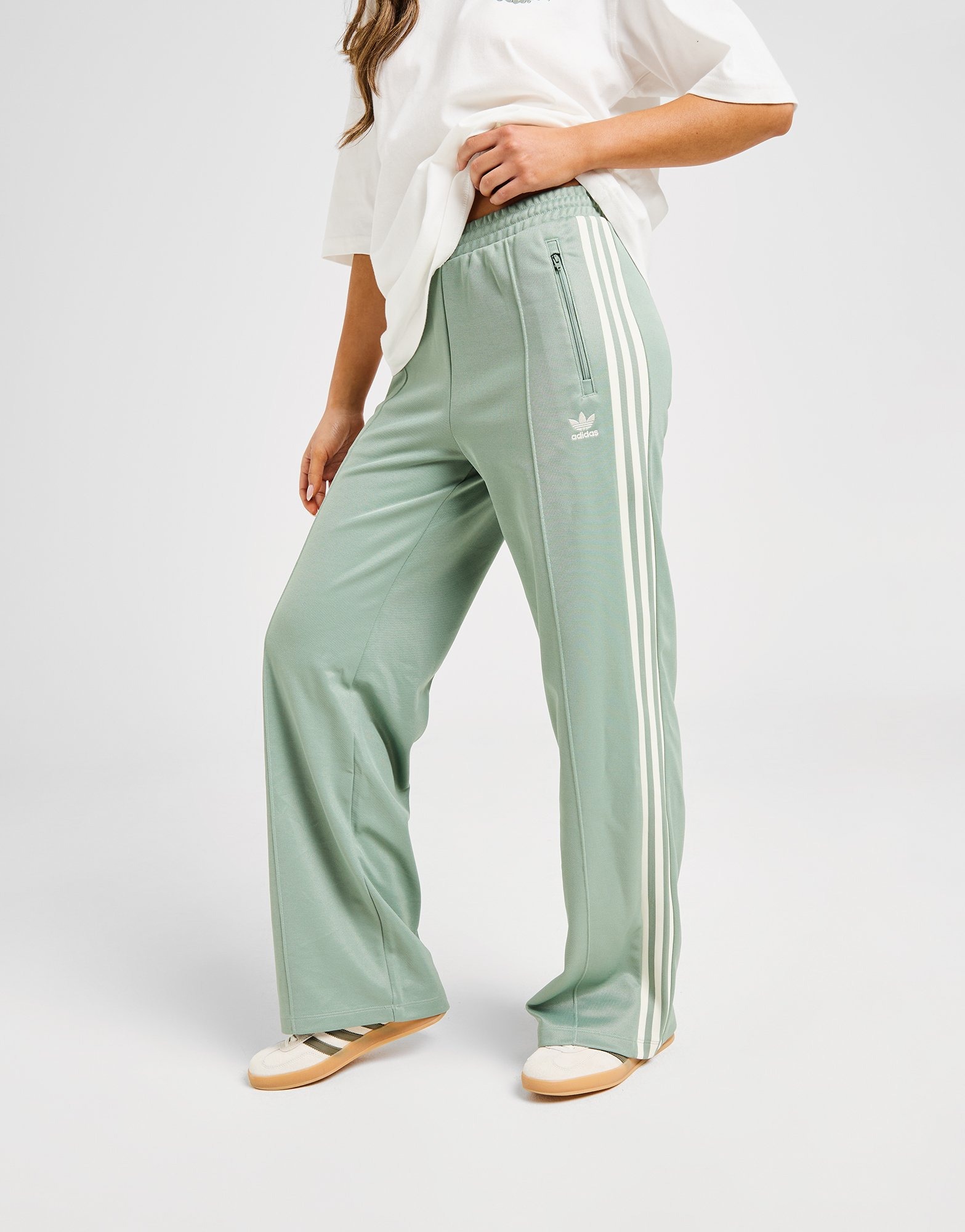 Green adidas Originals Beckenbauer Track Pants - JD Sports