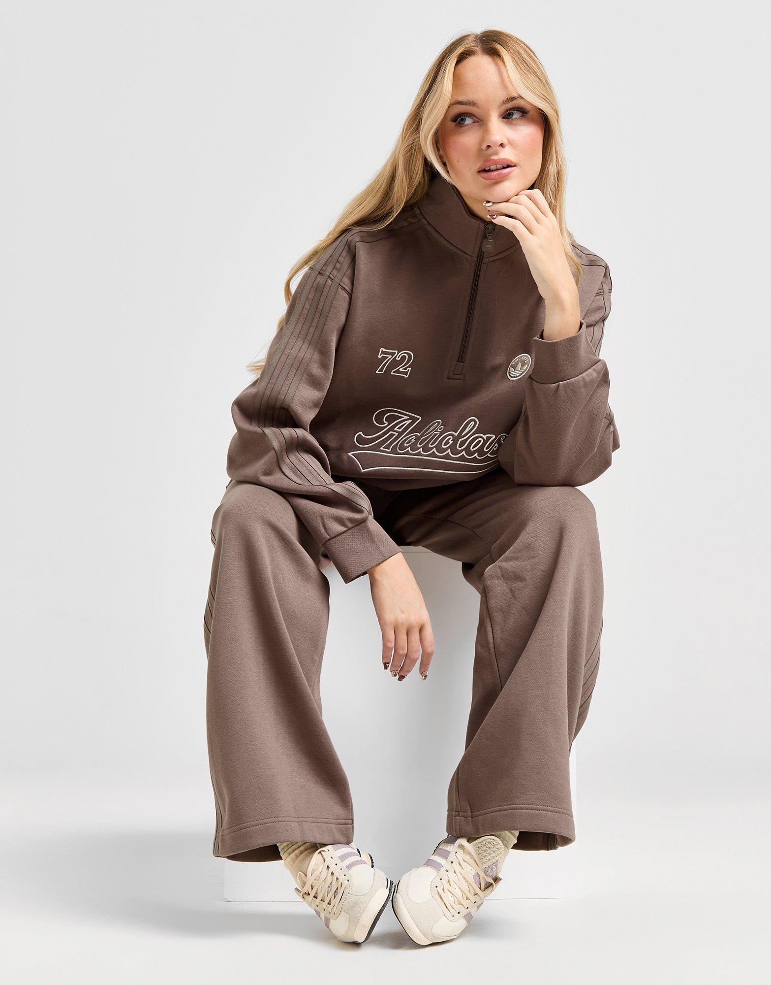 adidas Originals Haut Zippé Baseball Femme