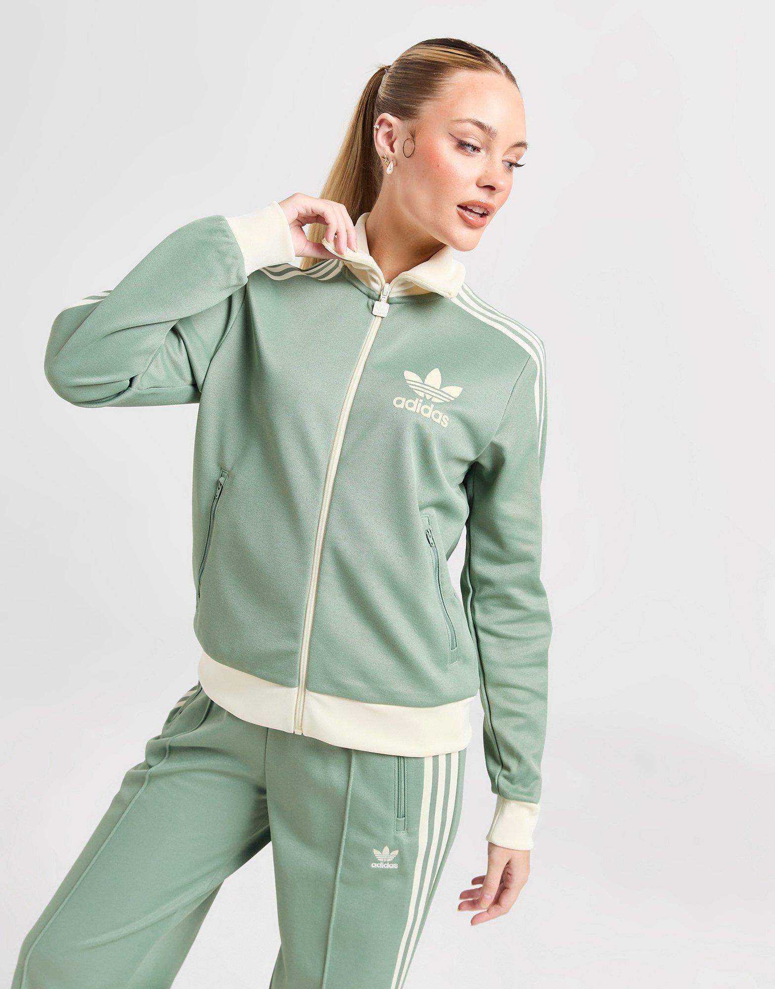 ◆adidas◆ Retro Sports Club Track Top Green JM8021 Adidas Originals Adicolor Classics+ Superstar Tracksuit