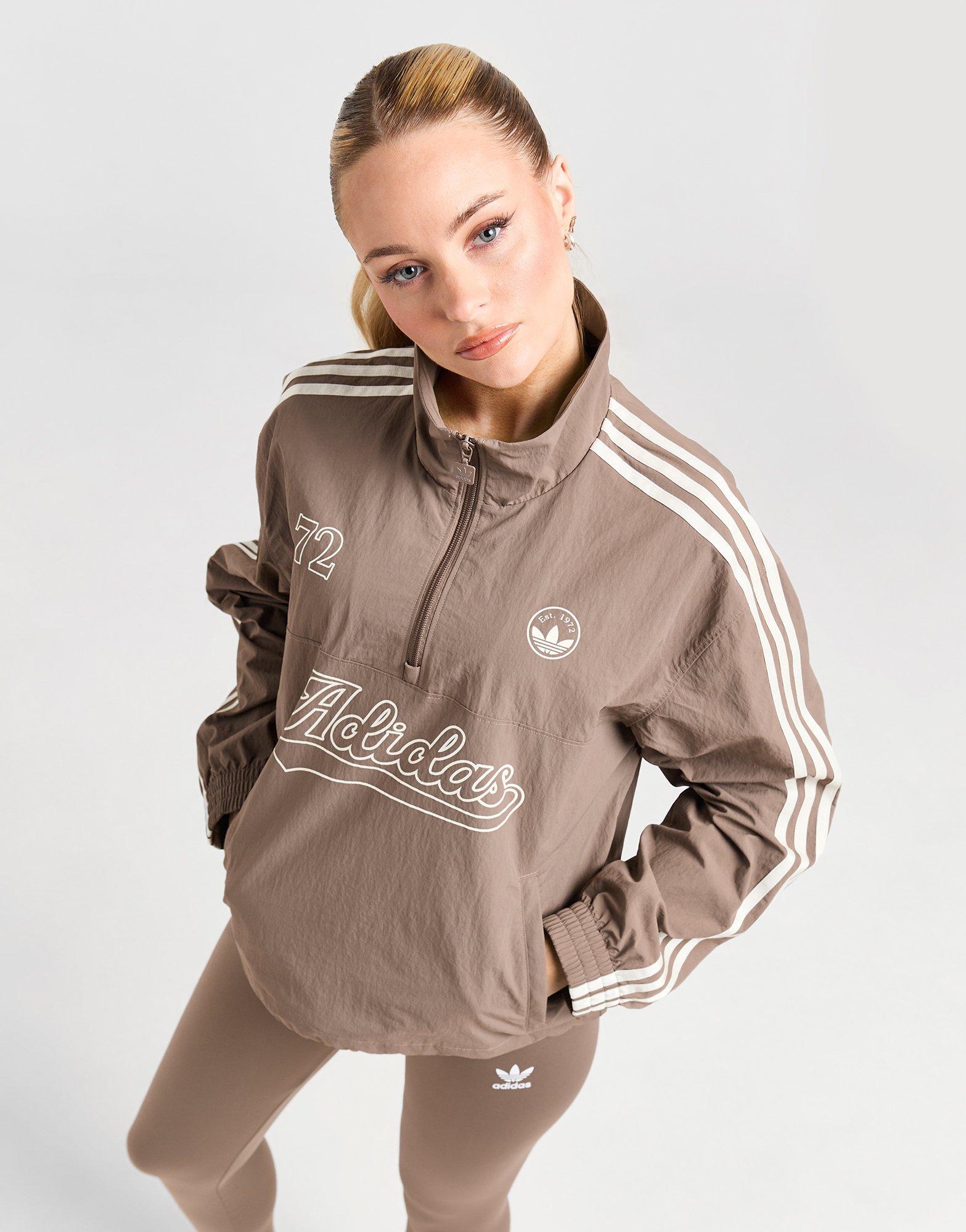 Adidas ARCHIVE TRACK TOP Brown Mens Track Jacket adidas
