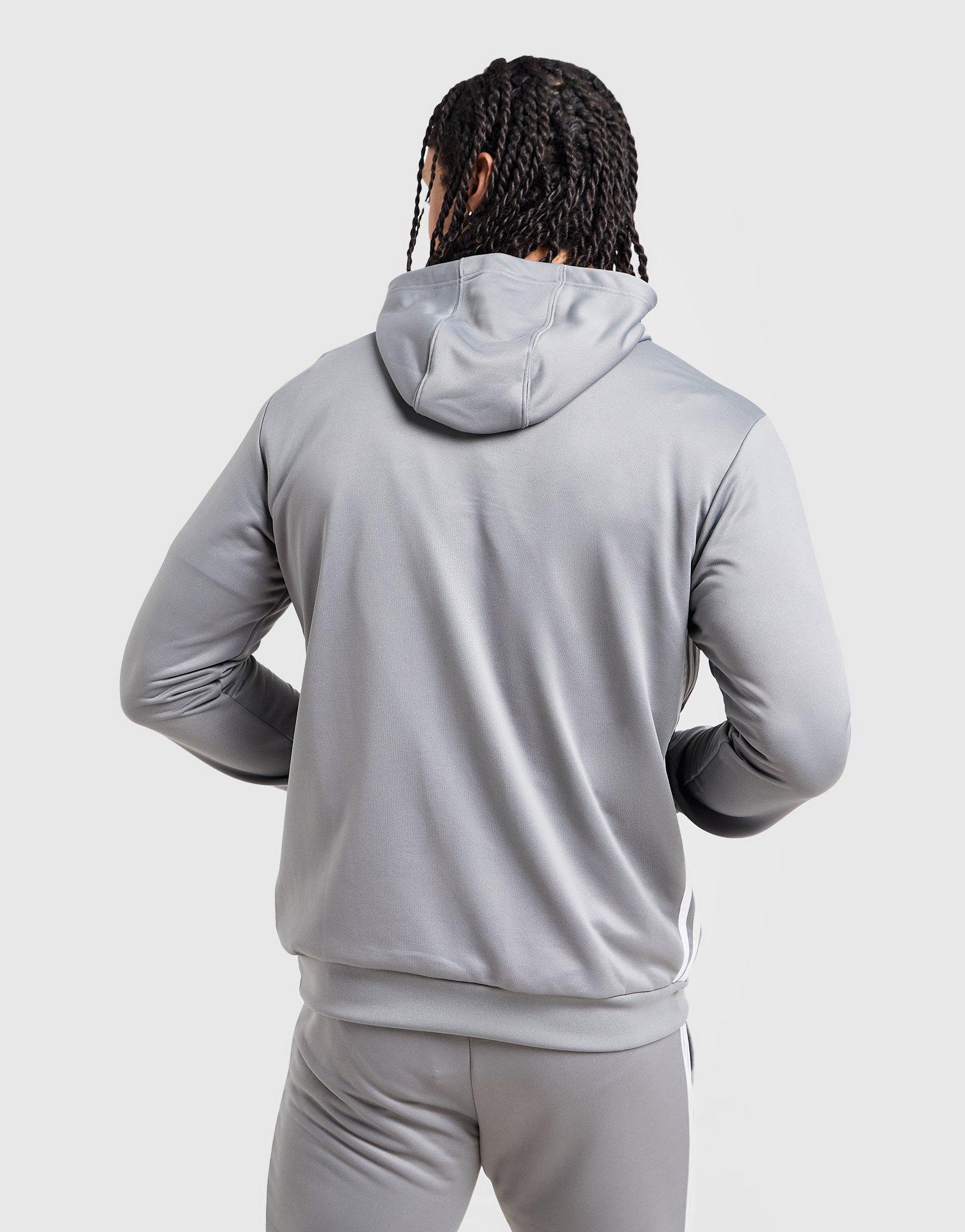 Grey adidas Tiro 25 1/4 Zip Hoodie - JD Sports Global