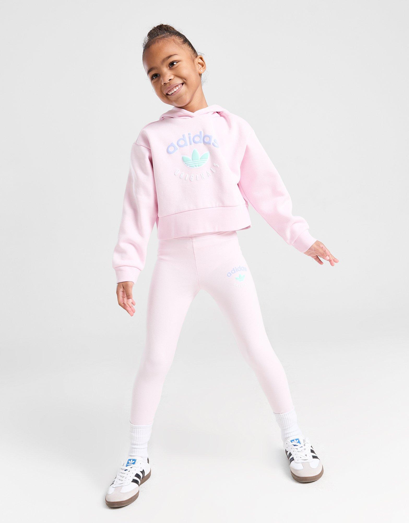 adidas Originals Varsity Hoodie Tracksuit Set Children