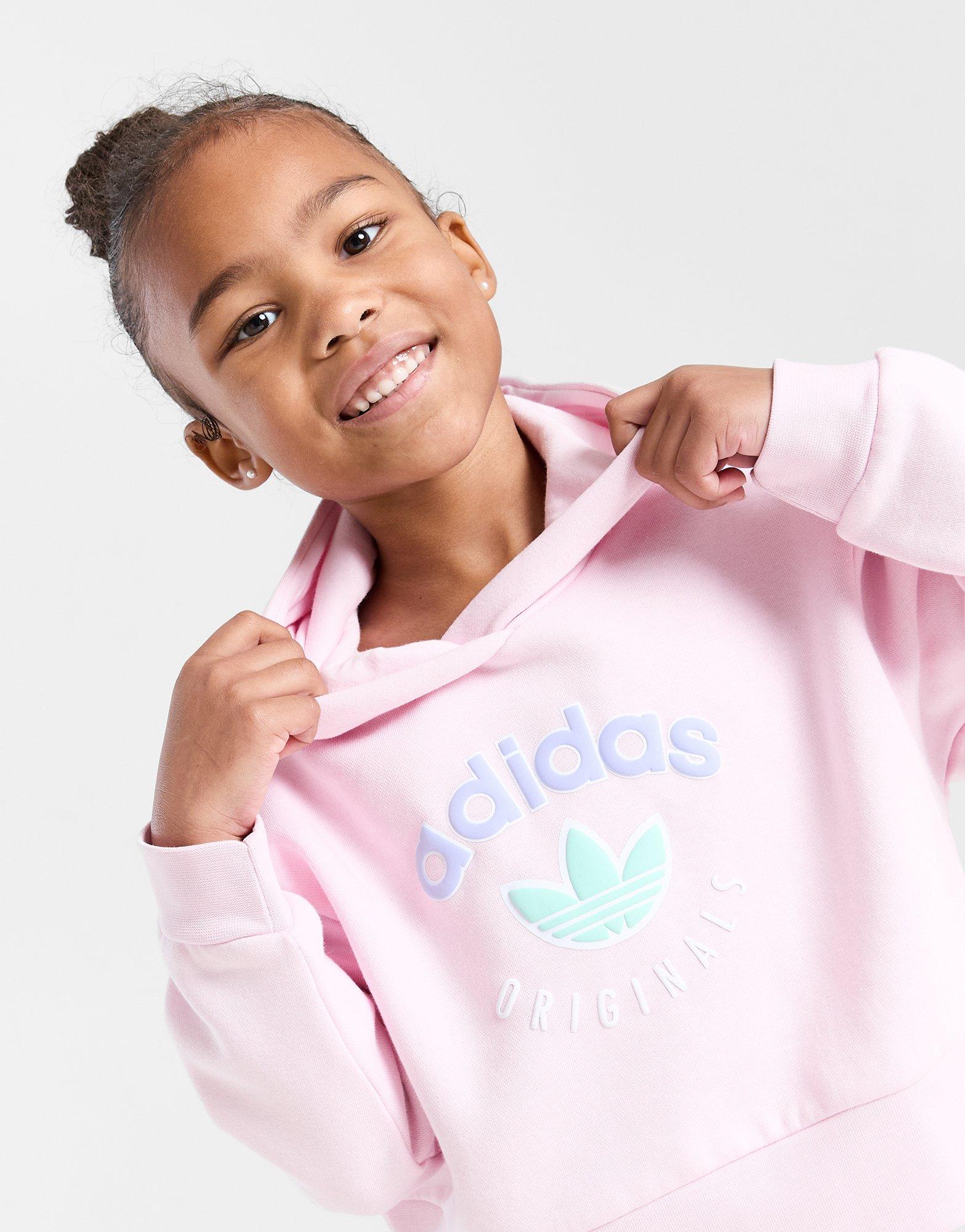 adidas Originals Varsity Hoodie Tracksuit Set Children