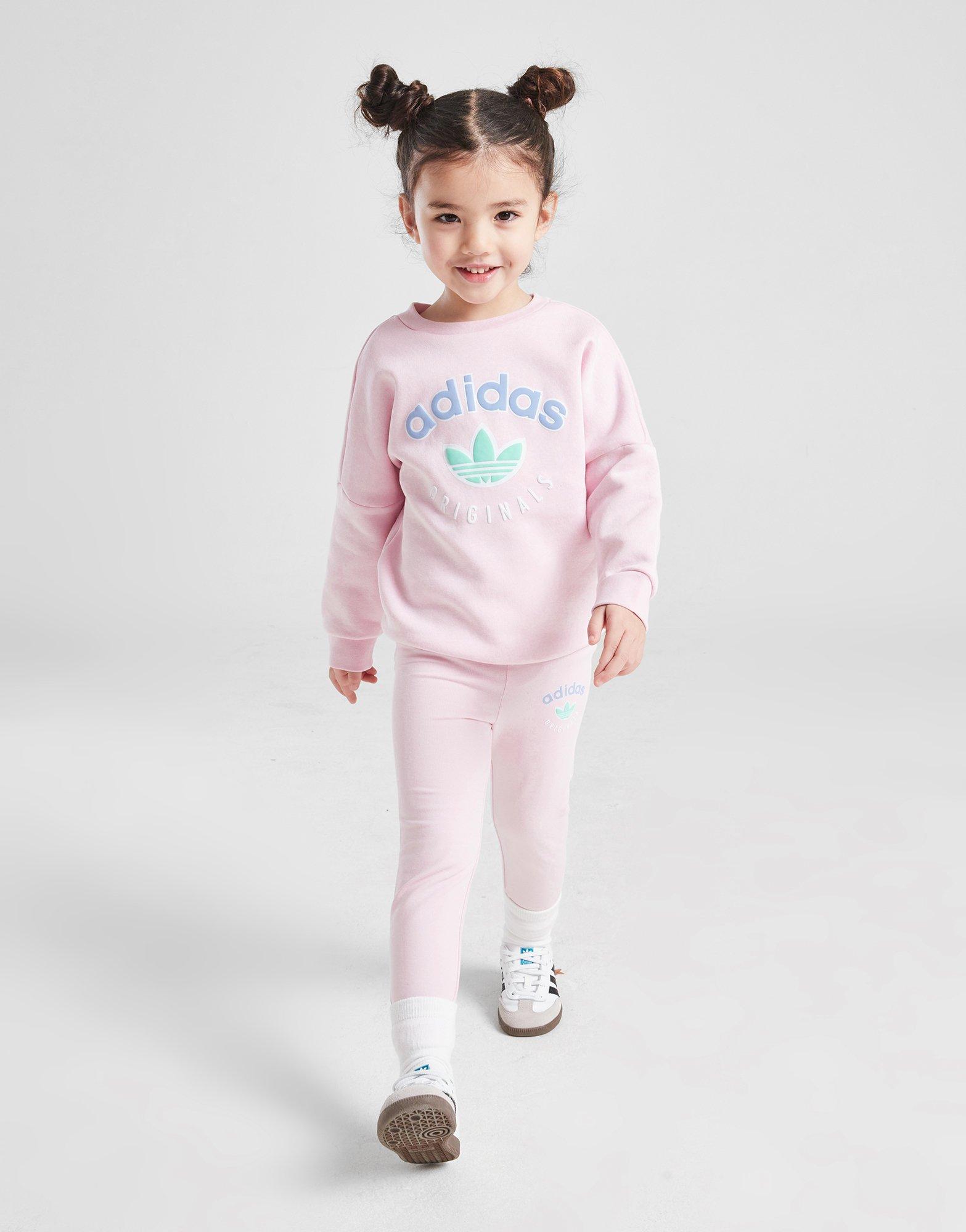 adidas Originals Varsity Sweatshirt Tracksuit Set Infant's