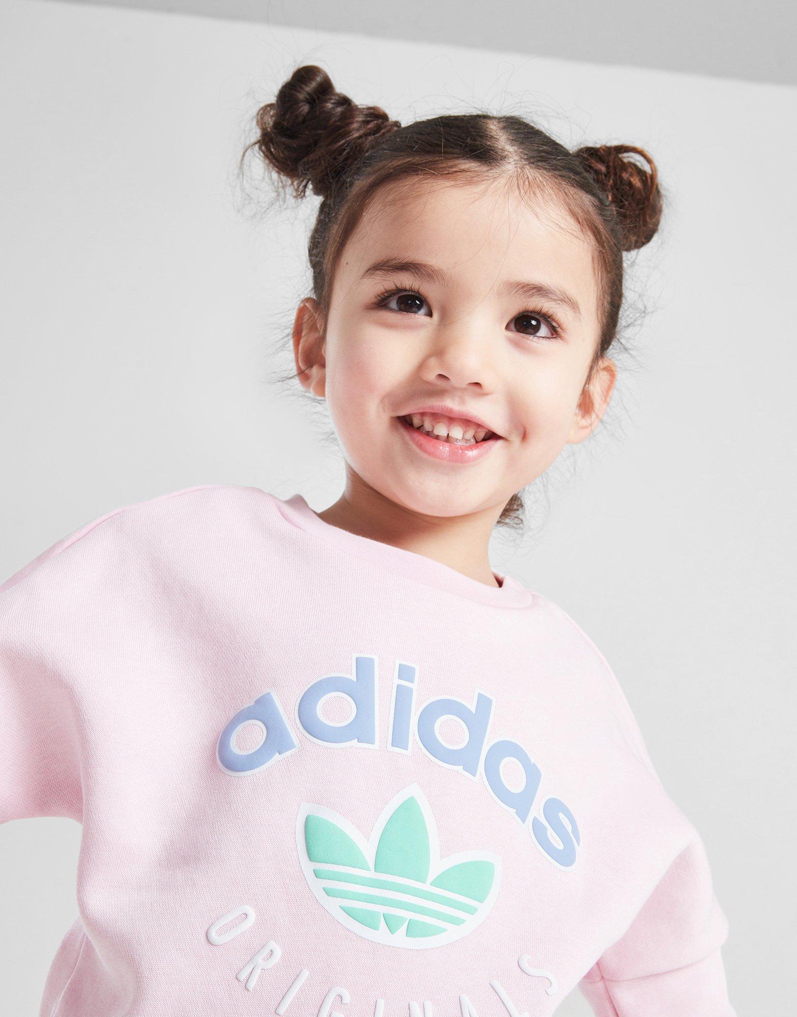 adidas Originals Varsity Sweatshirt Tracksuit Set Infant's