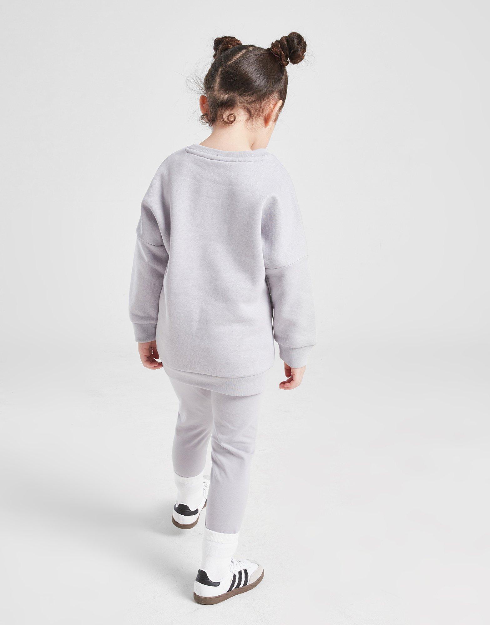 adidas Originals Girls' Varsity Overhead Crew Set Infant
