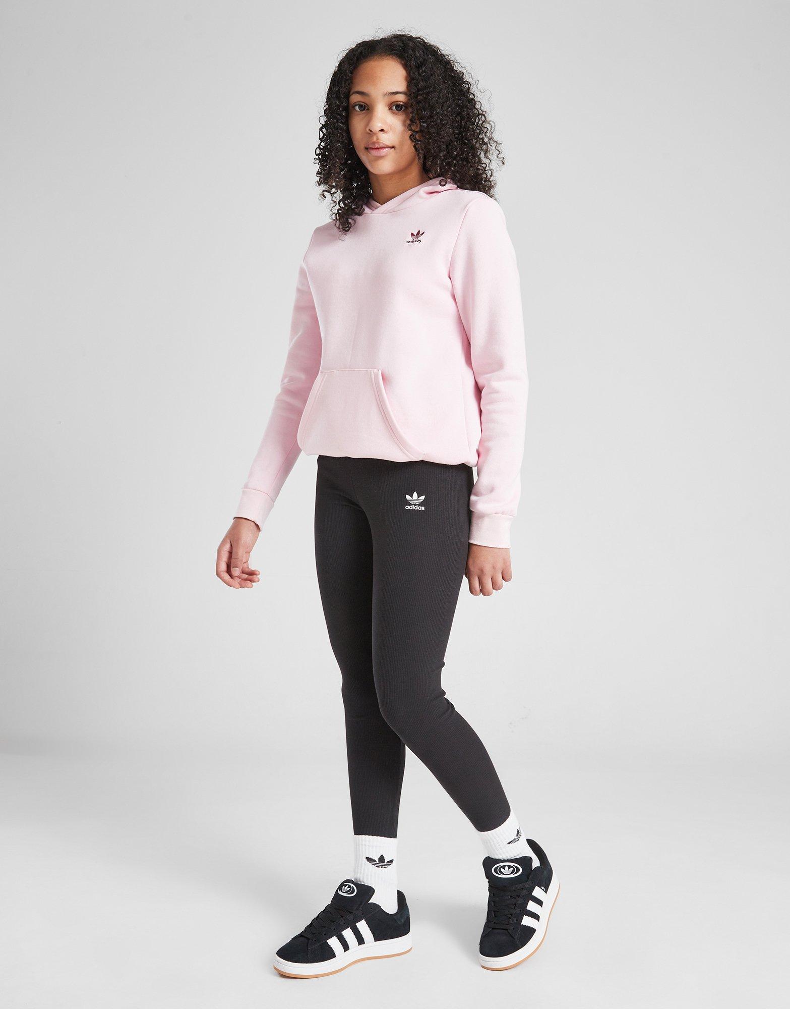 adidas Originals Girls' Ribbed Leggings Junior