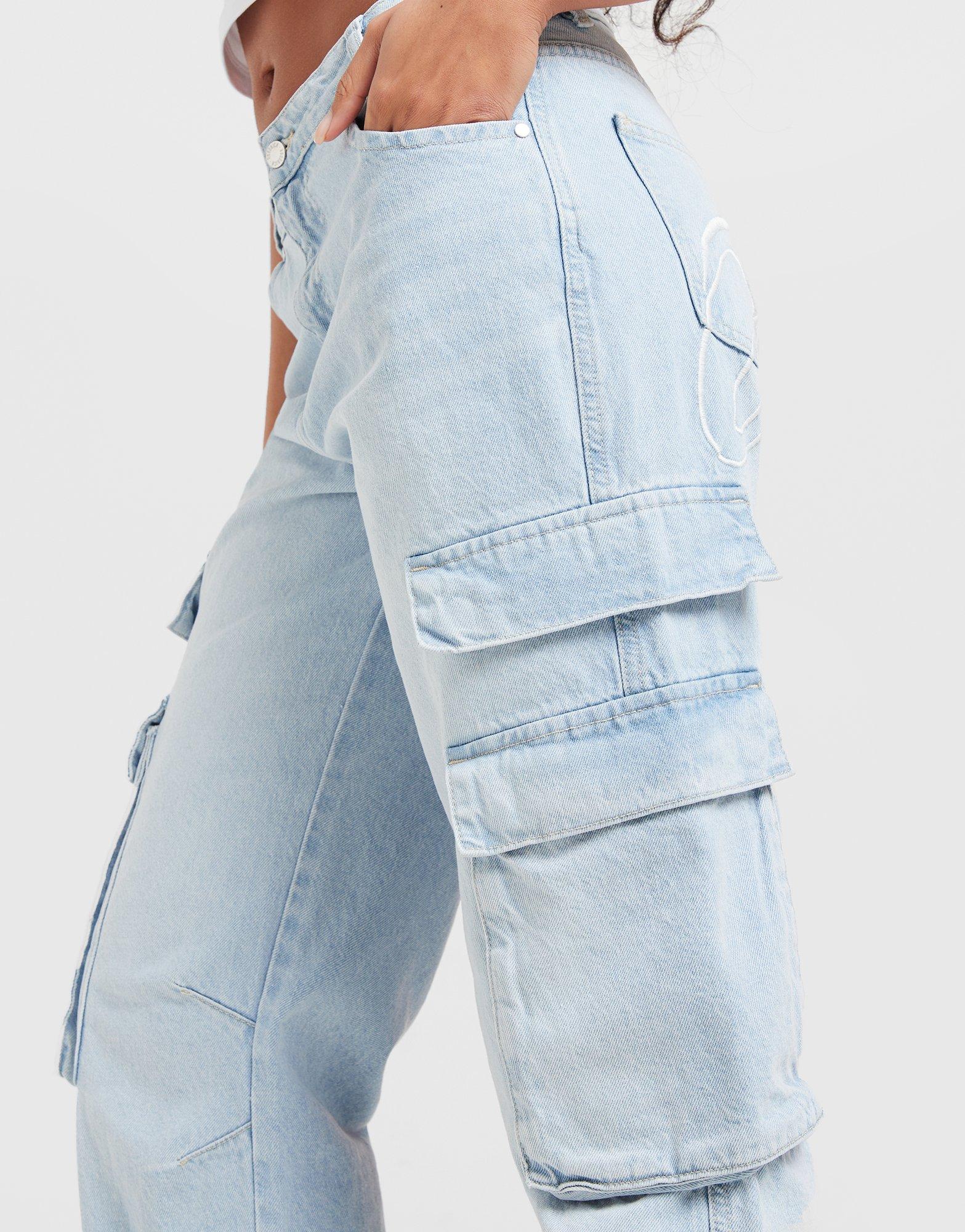 Hoodrich Script Cargo Jeans