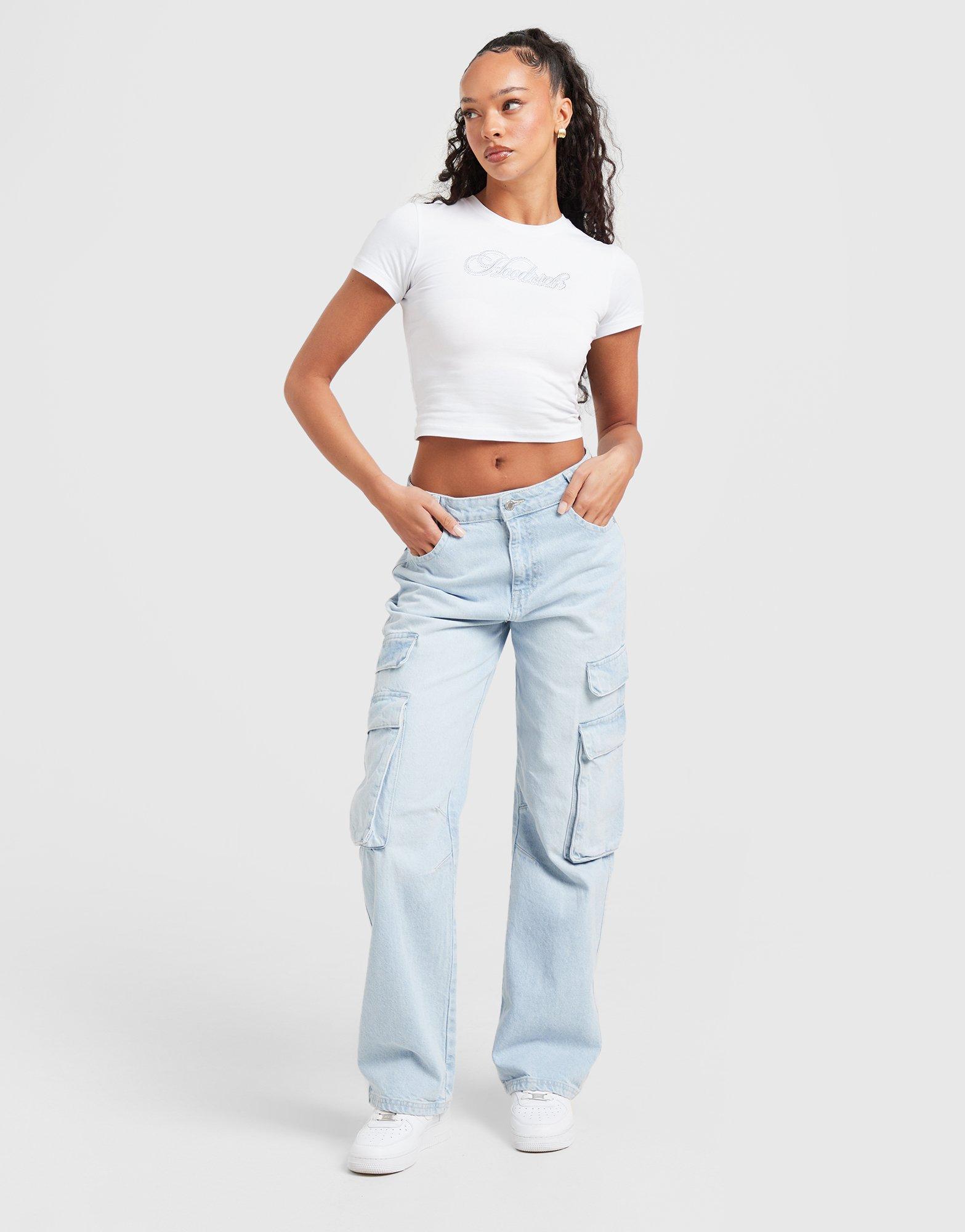Hoodrich Script Cargo Jeans