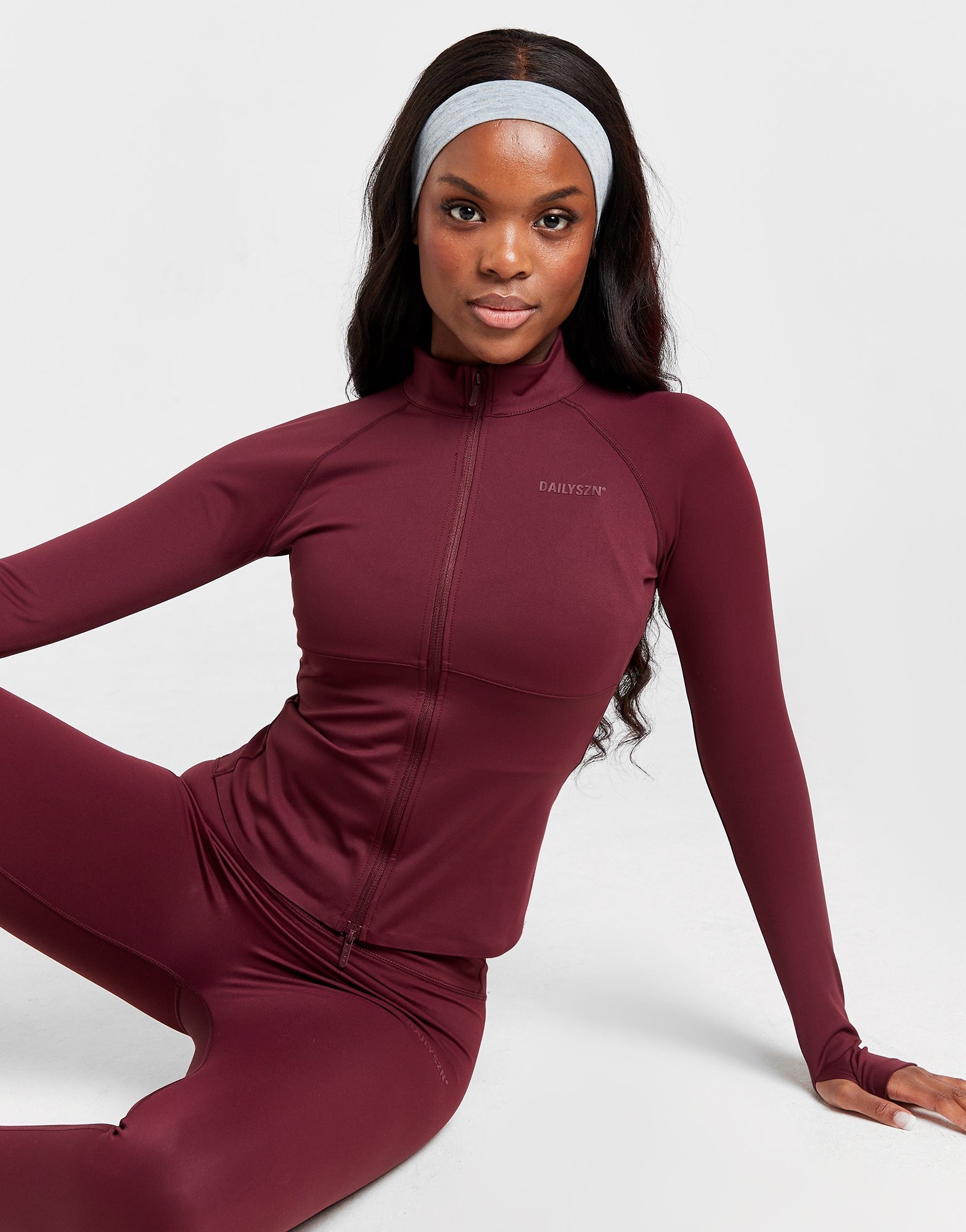 Red DAILYSZN Evry Full Zip Top - JD Sports NZ