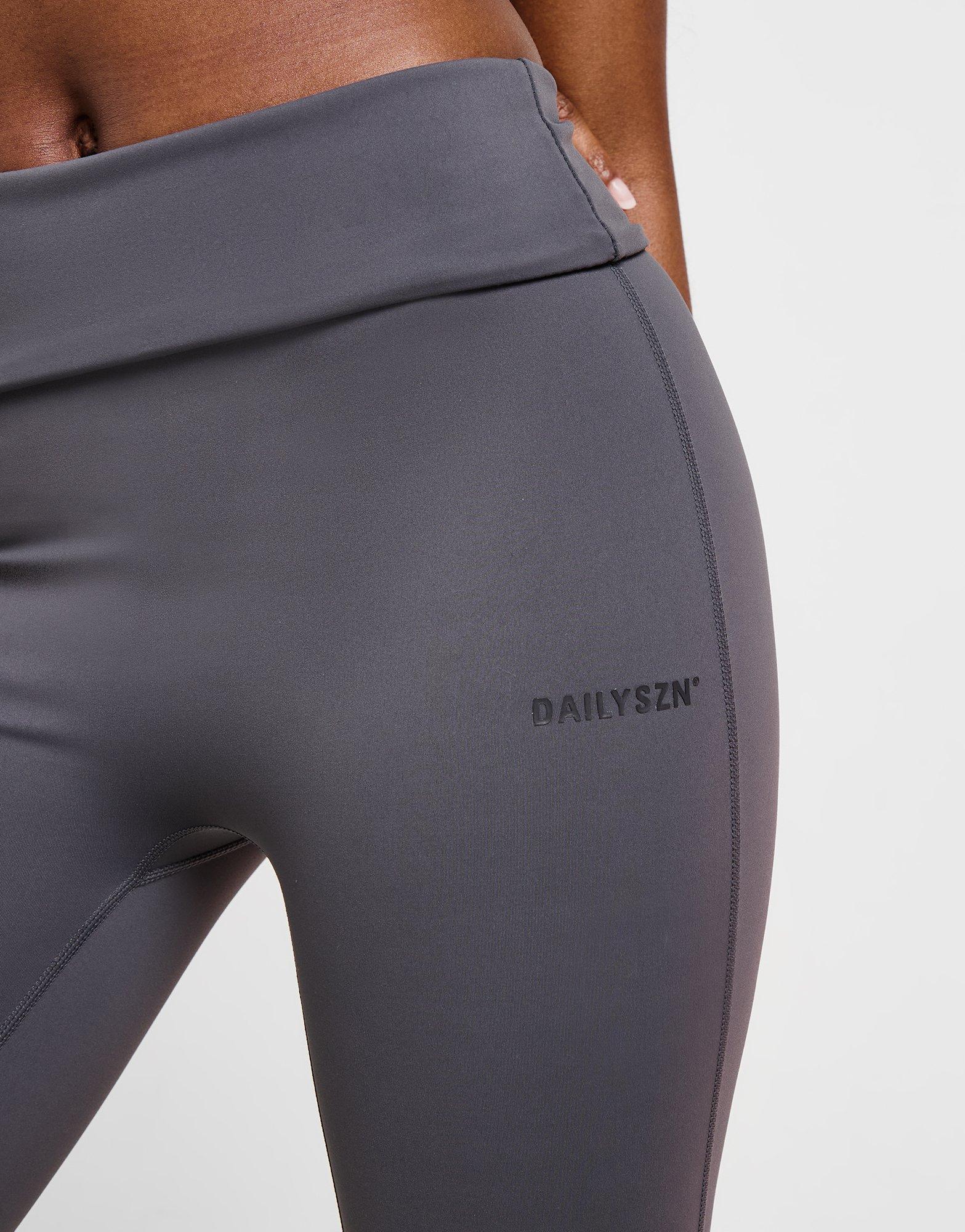 DAILYSZN Foldover Flare Leggings