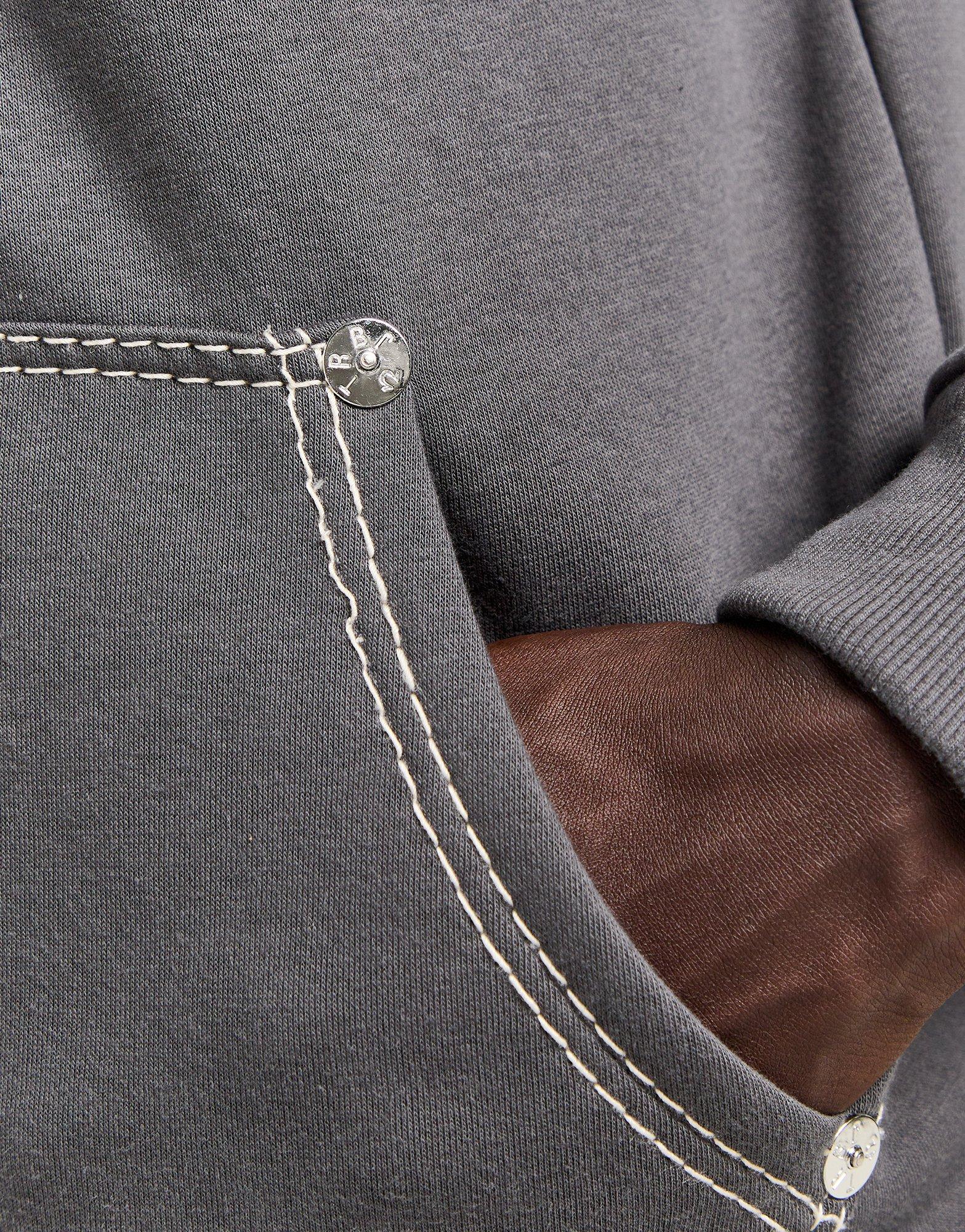 True Religion Big T Zip Through Hoodie