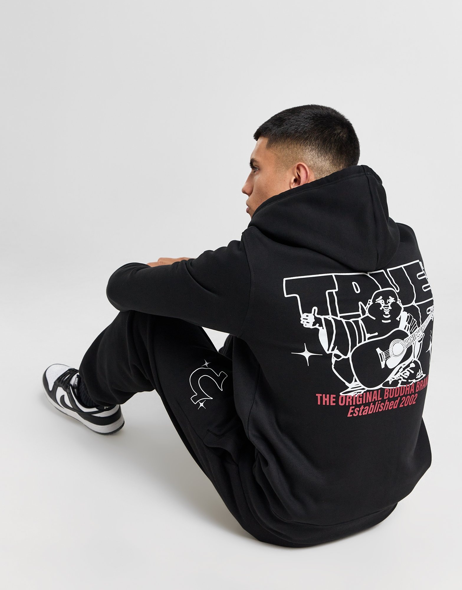 True Religion Sudadera con capucha Buddha Zip Through