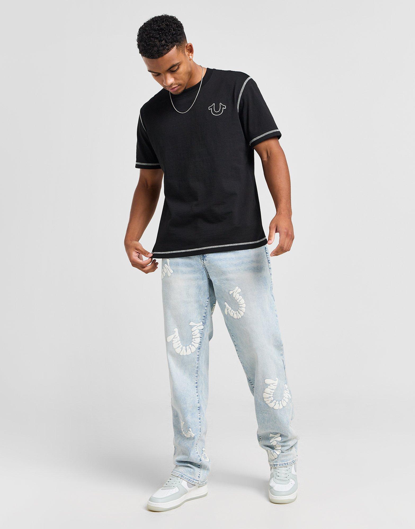 True Religion Bobby Puff Print Jeans