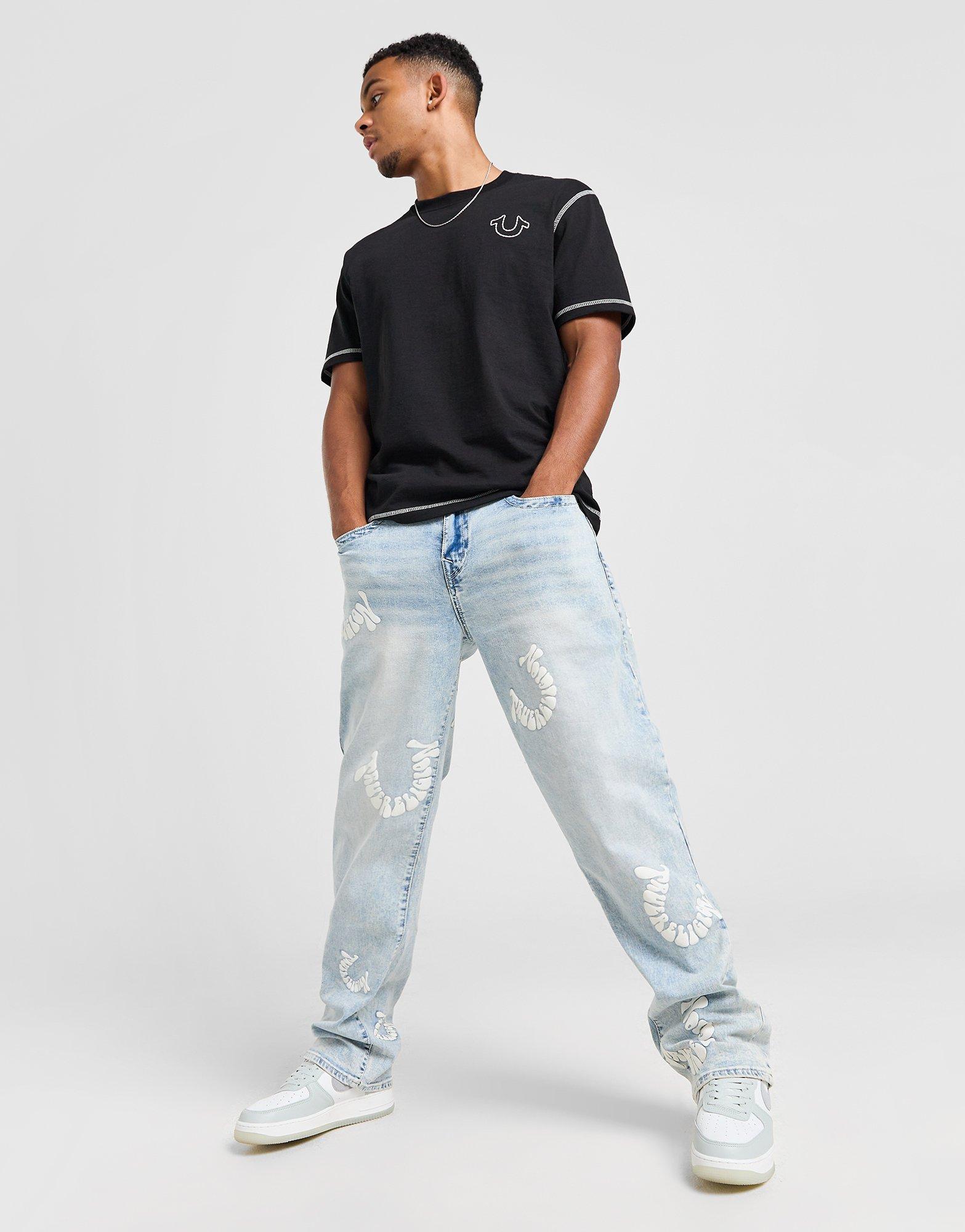 True Religion Jeans Bobby Puff Print