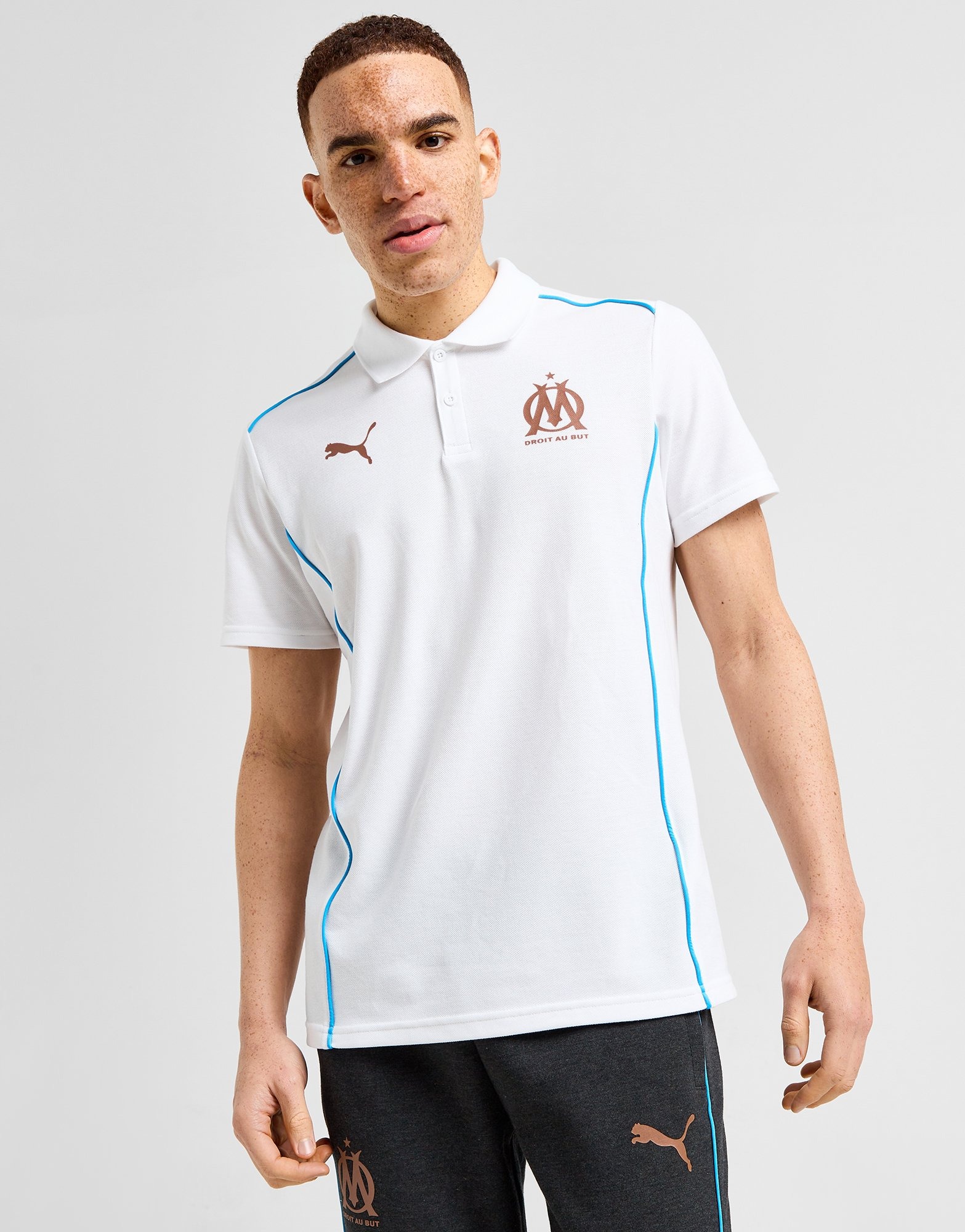 PUMA Olympique Marseille Casuals Polo Shirt
