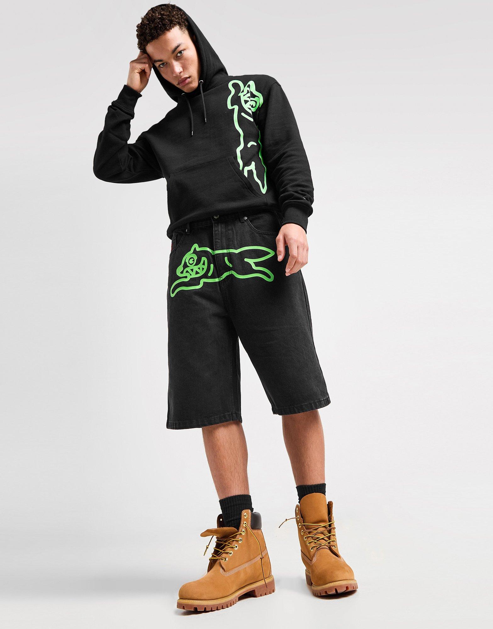 ICECREAM Running Dog Denim Shorts