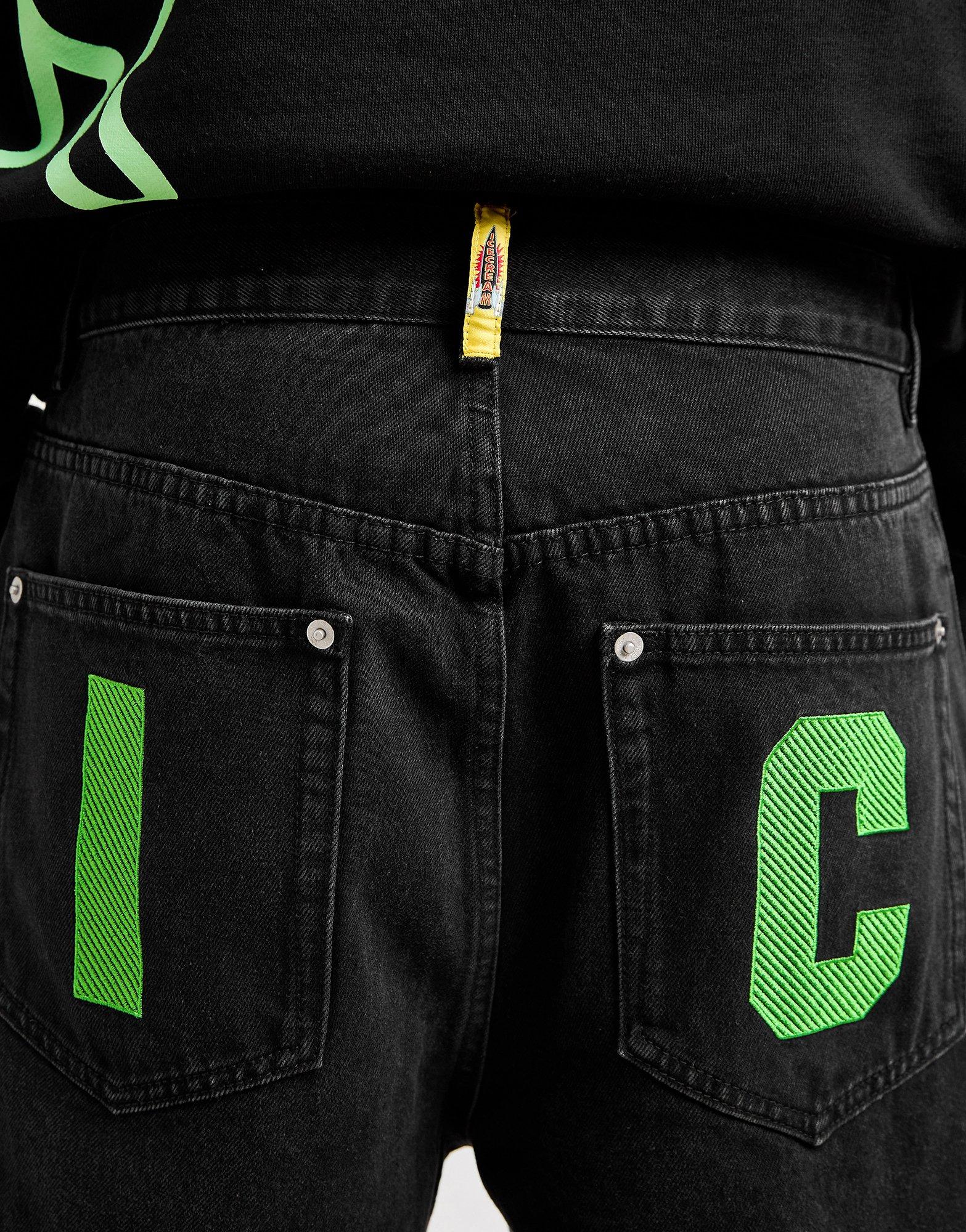 ICECREAM Running Dog Denim Shorts