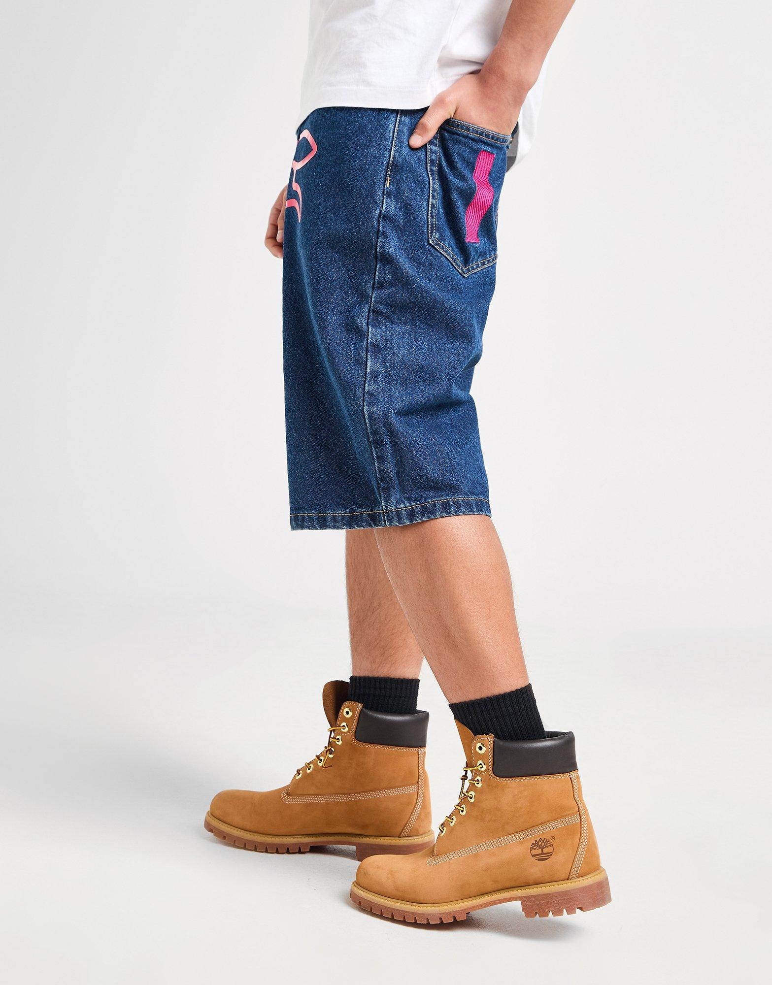 ICECREAM Running Dog Denim Shorts