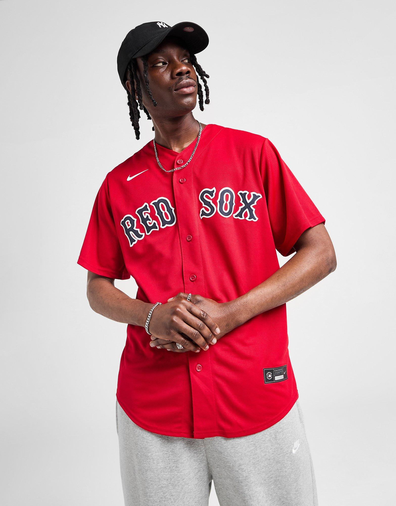 Red Sox Mlb Uniform Supplier Red Nike MLB Boston Red Sox Devers