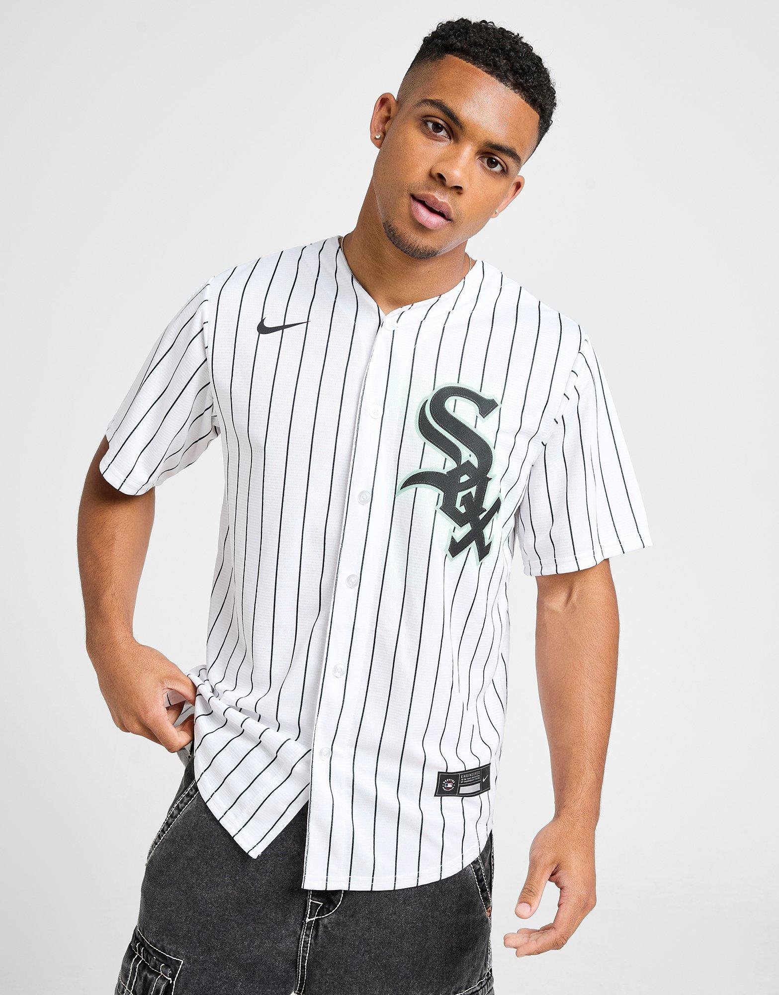 White Nike MLB Chicago White Sox Robert Jr. #88 Home Jersey