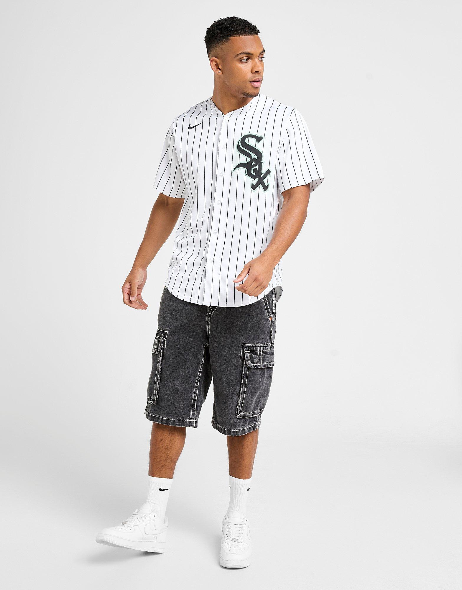 White Nike MLB Chicago White Sox Robert #88 Home Jersey JD