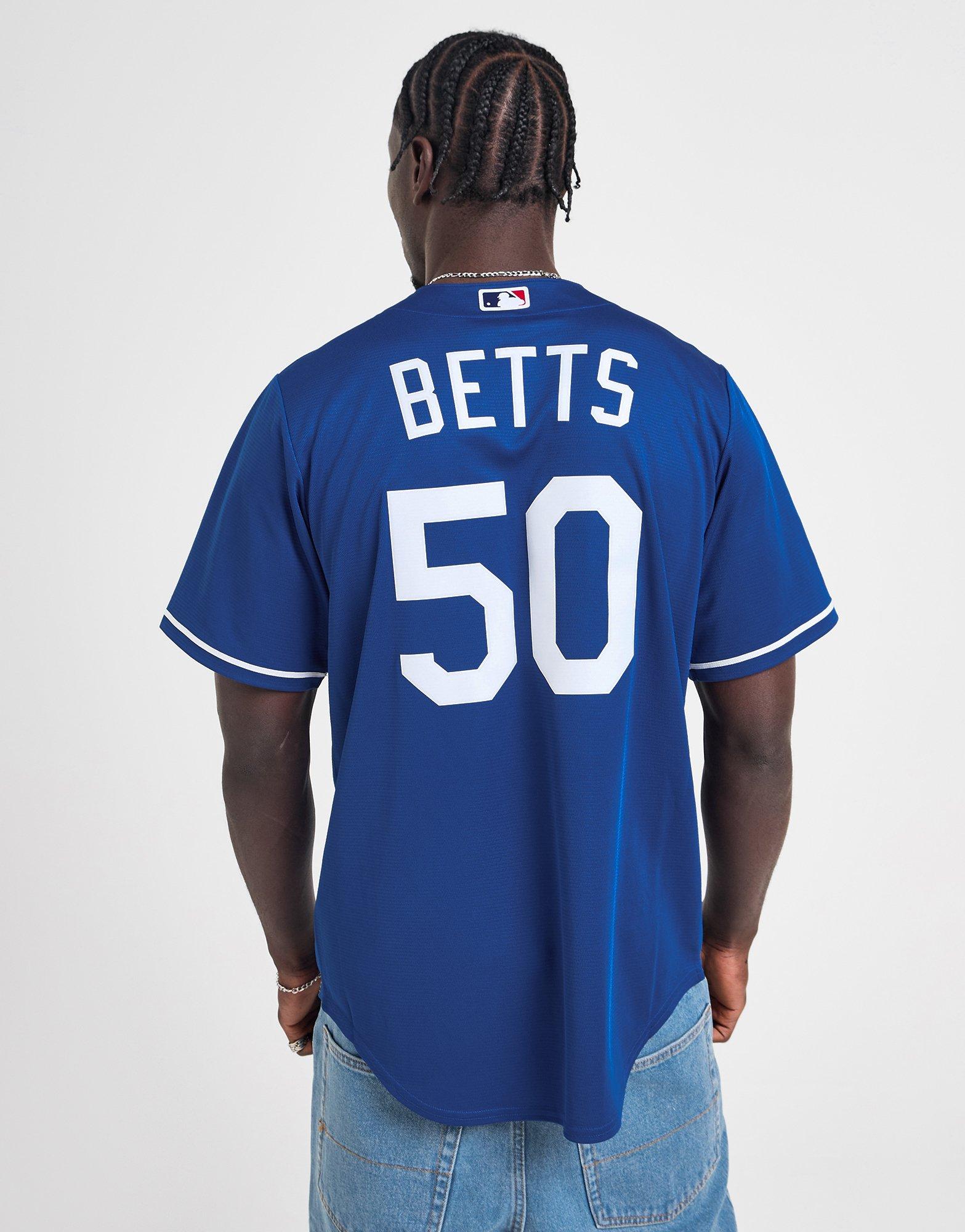 【お年玉セール特価】 Blue Nike JD - Jersey Alternate #50 Betts Dodgers LA MLB 応援グッズ